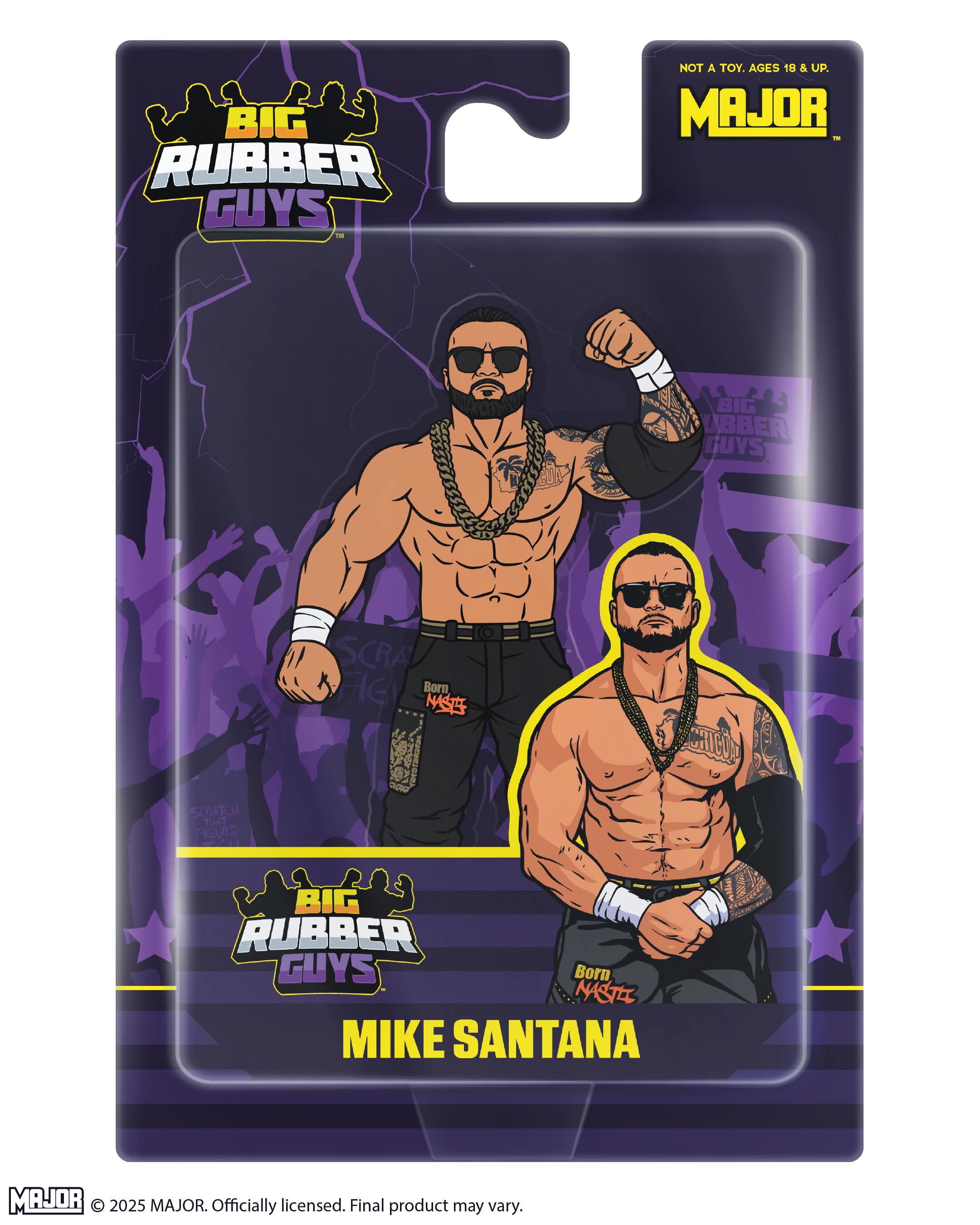 BIG RUBBER GUYS SERIES SANTANA EXCLUSIVE LIMITED to 500 (FREE US SHIPPING - SHIPS IN APRIL)