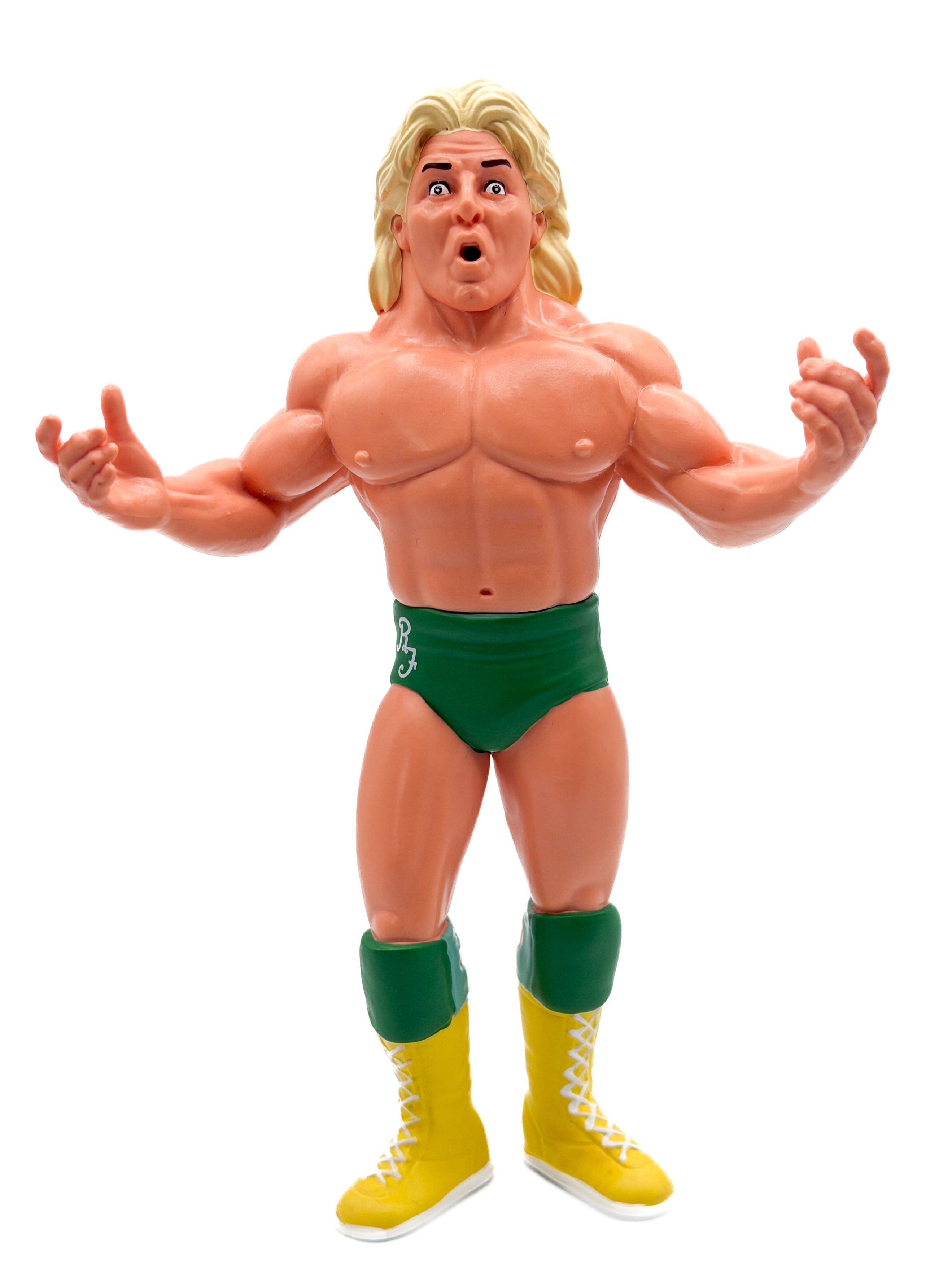 BIG RUBBER GUYS GREEN RIC FLAIR EXCLUSIVE LIMITED to 500 (FREE US SHIPPING)