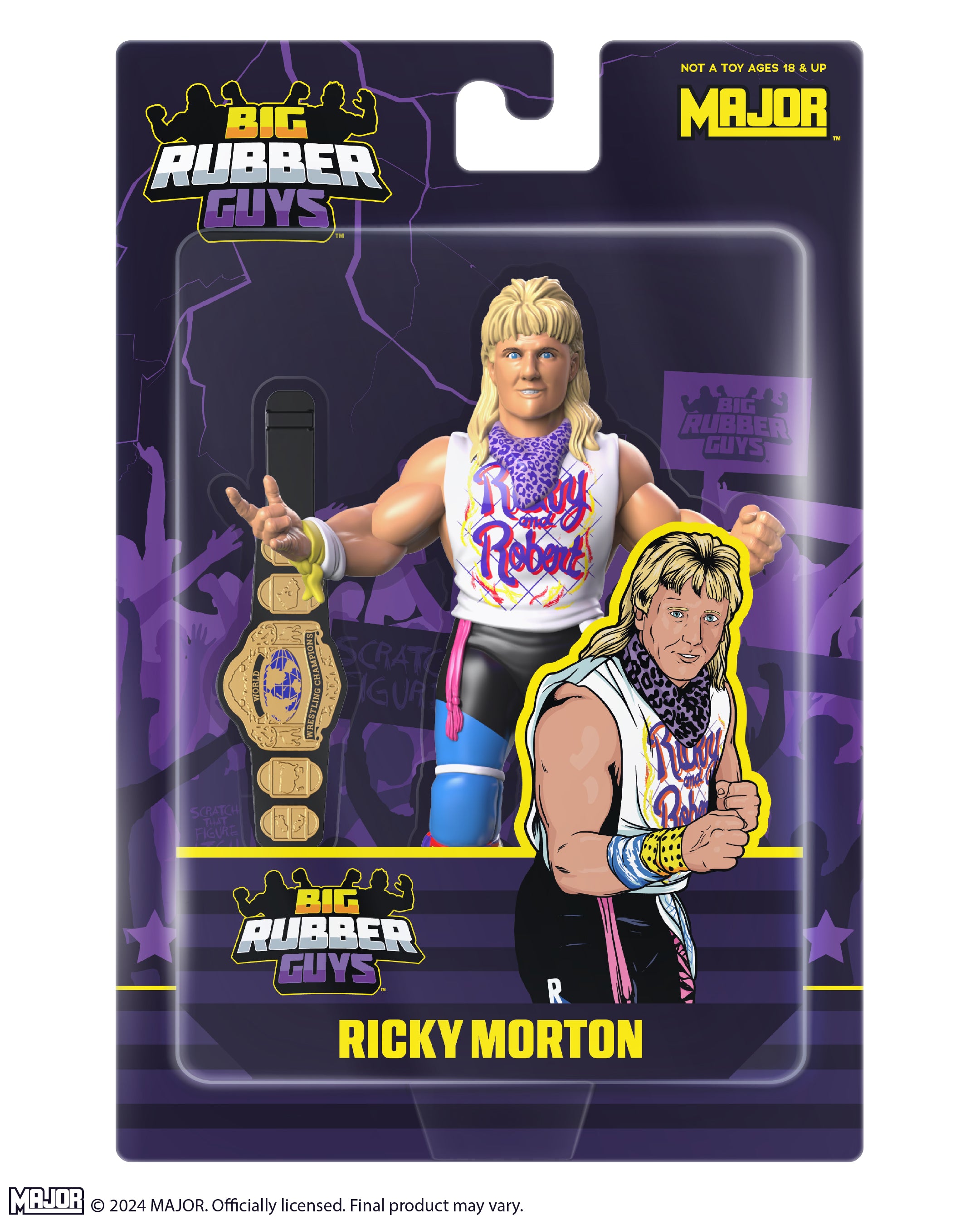 BIG RUBBER GUYS SERIES 10 ROCK 'N' ROLL EXPRESS  (FREE US SHIPPING)