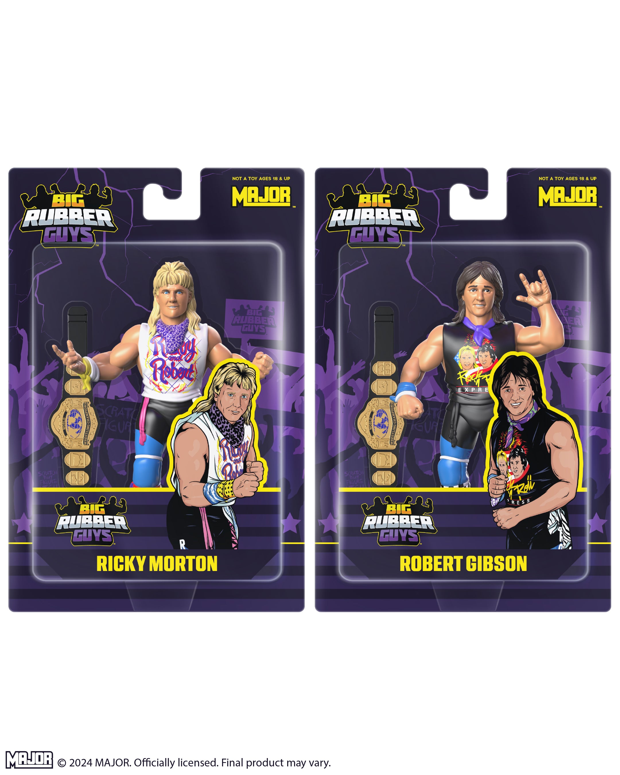 BIG RUBBER GUYS SERIES 10 ROCK 'N' ROLL EXPRESS  (FREE US SHIPPING)