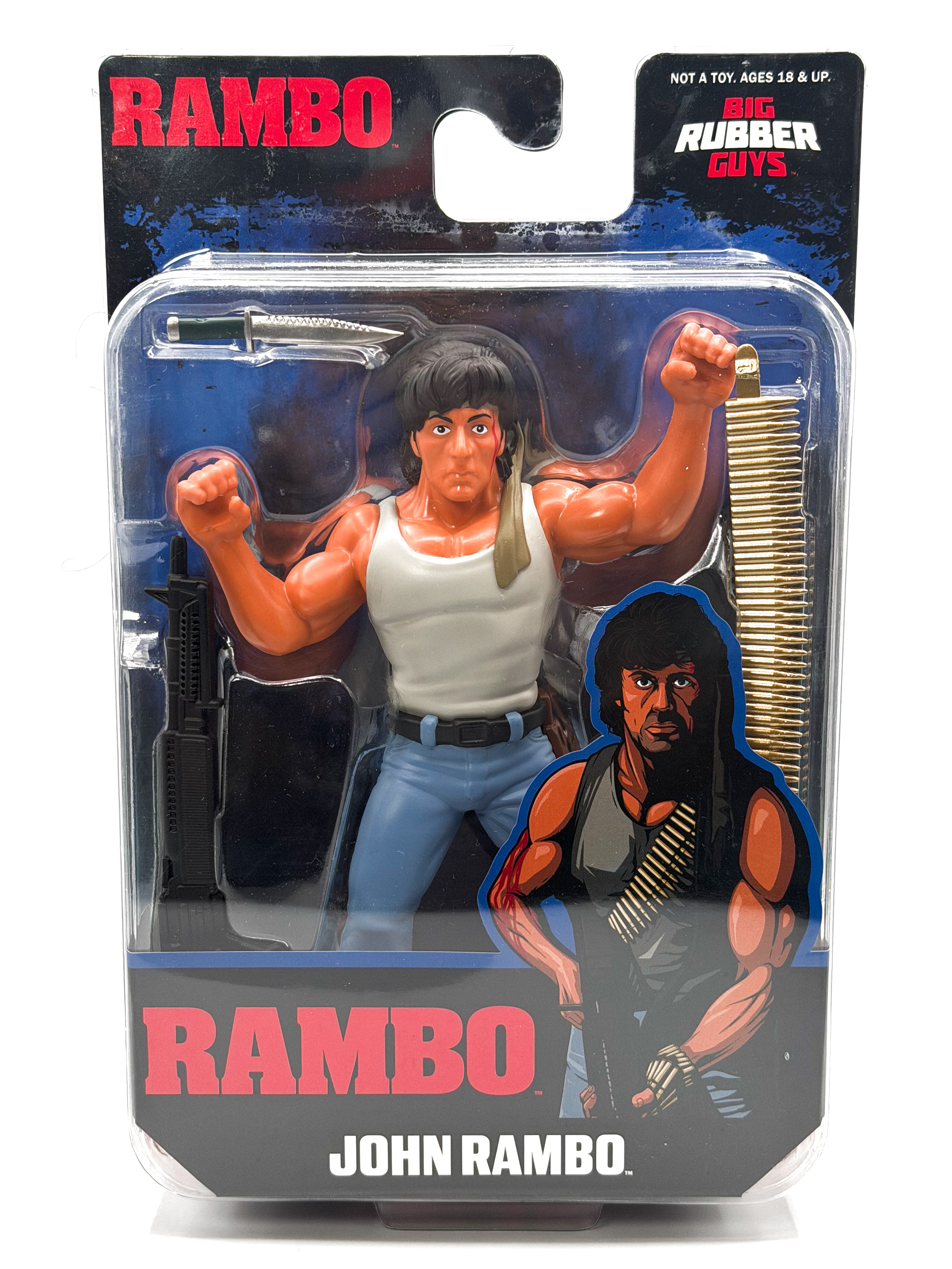 RAMBO フィギュア BIG RUBBER GUYS RAMBO (FREE US SHIPPING - IN STOCK) – MAJOR