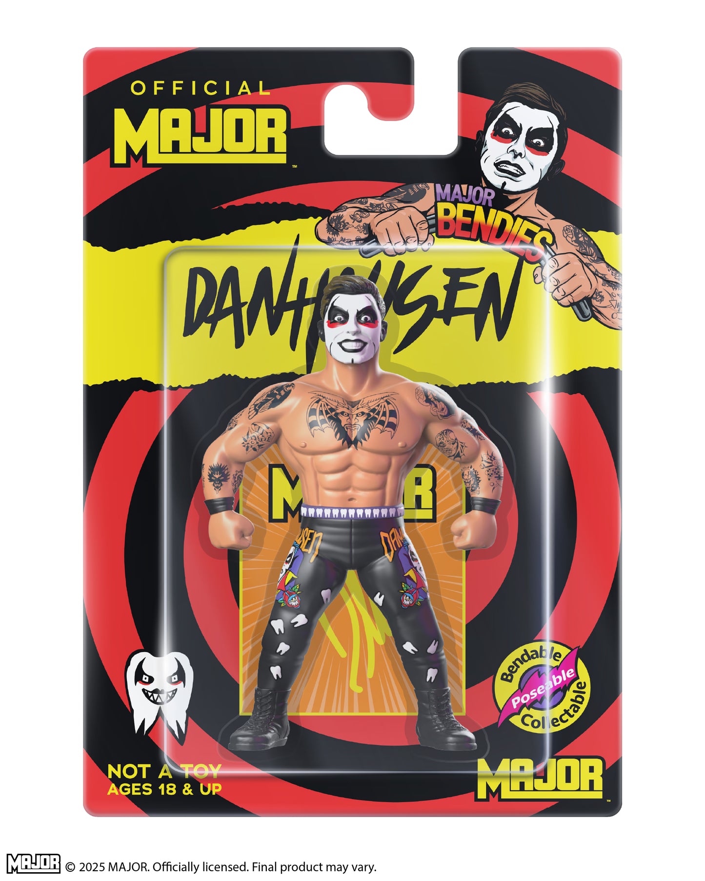 Major Bendies Danhausen (FREE US SHIPPING - SHIPS IN OCTOBER)