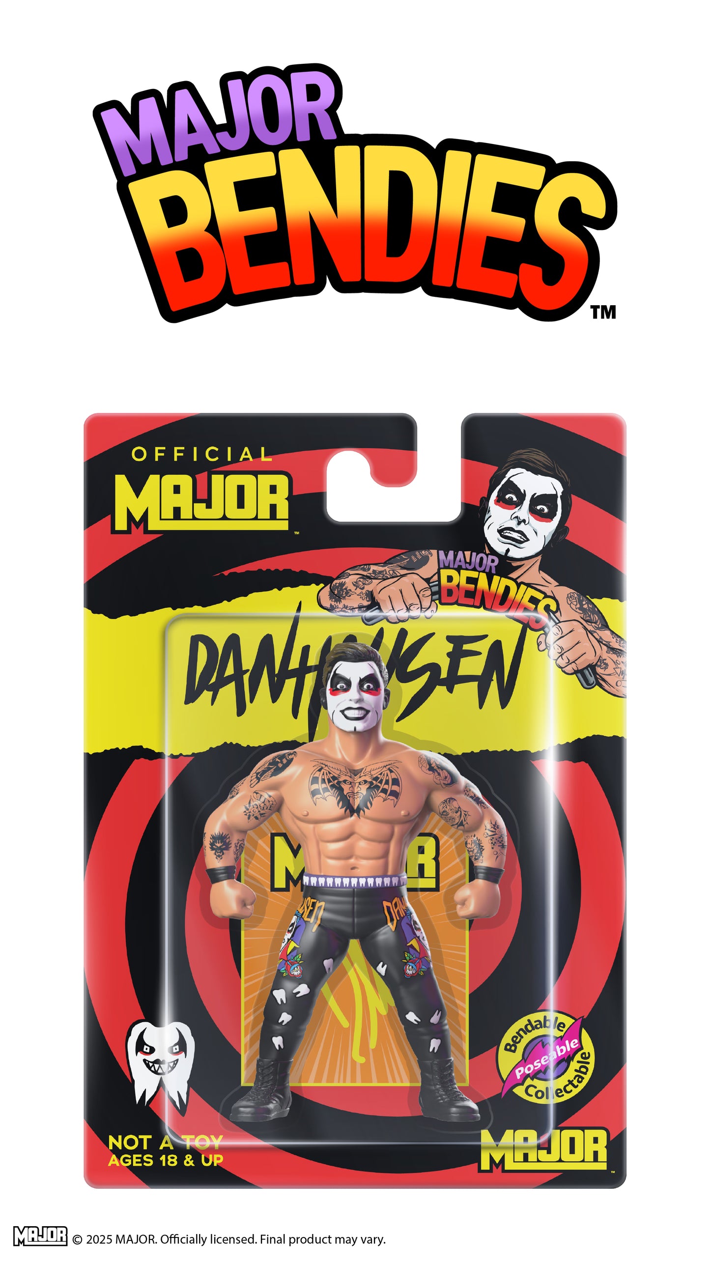 Major Bendies Danhausen (FREE US SHIPPING - SHIPS IN OCTOBER)