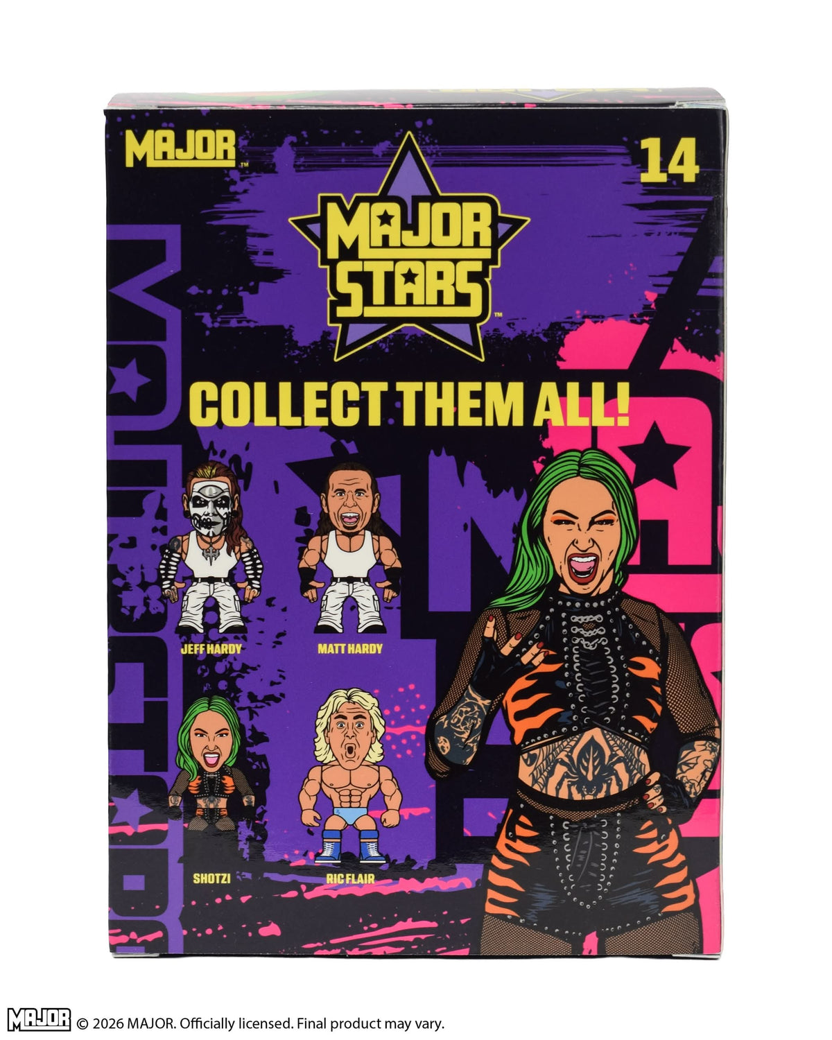 Major Stars Shotzi 4-Inch Collectible Figure (FREE US SHIPPING - SHIPS IN NOVEMBER)