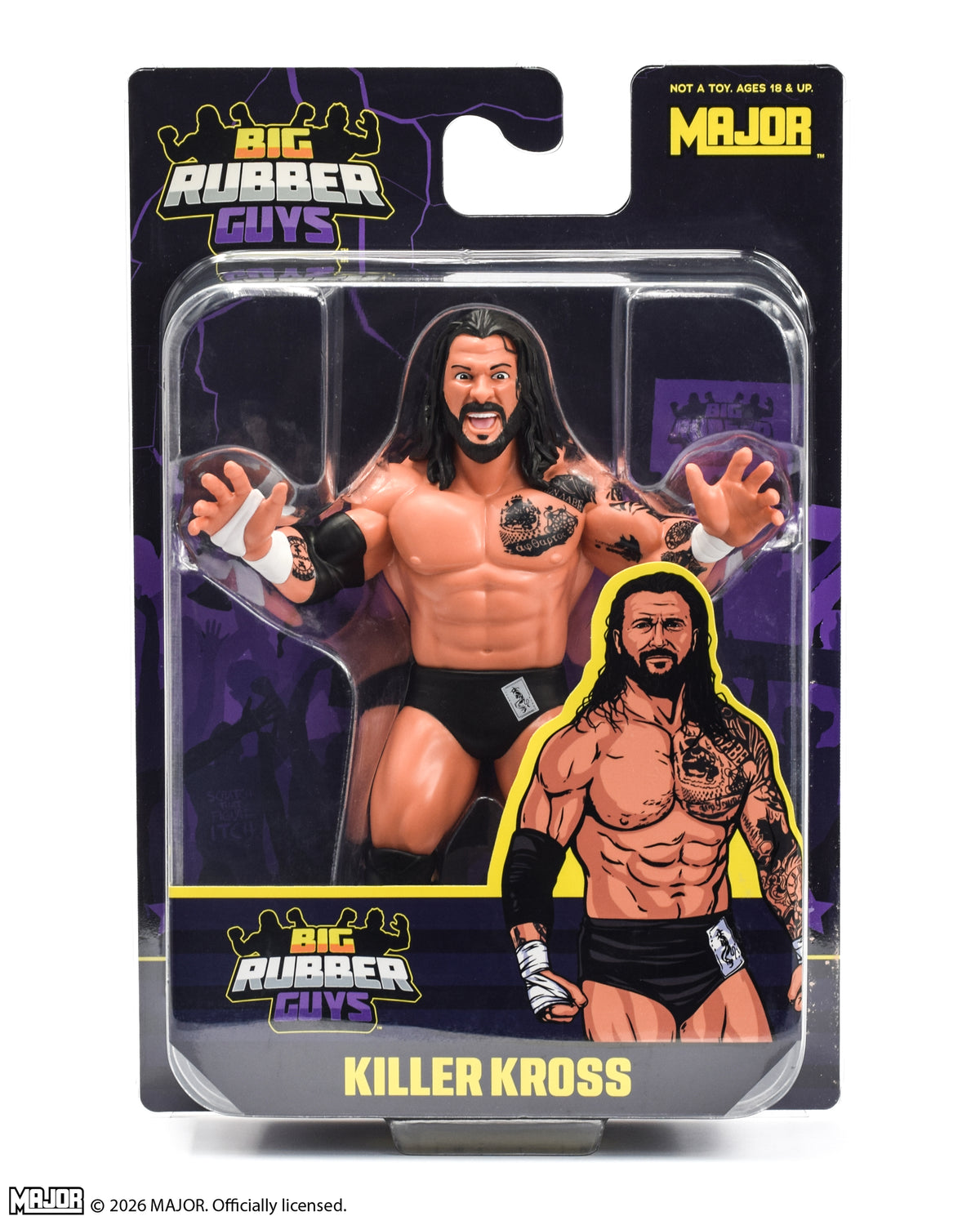 BIG RUBBER GUYS SERIES 15 KILLER KROSS (FREE US SHIPPING)