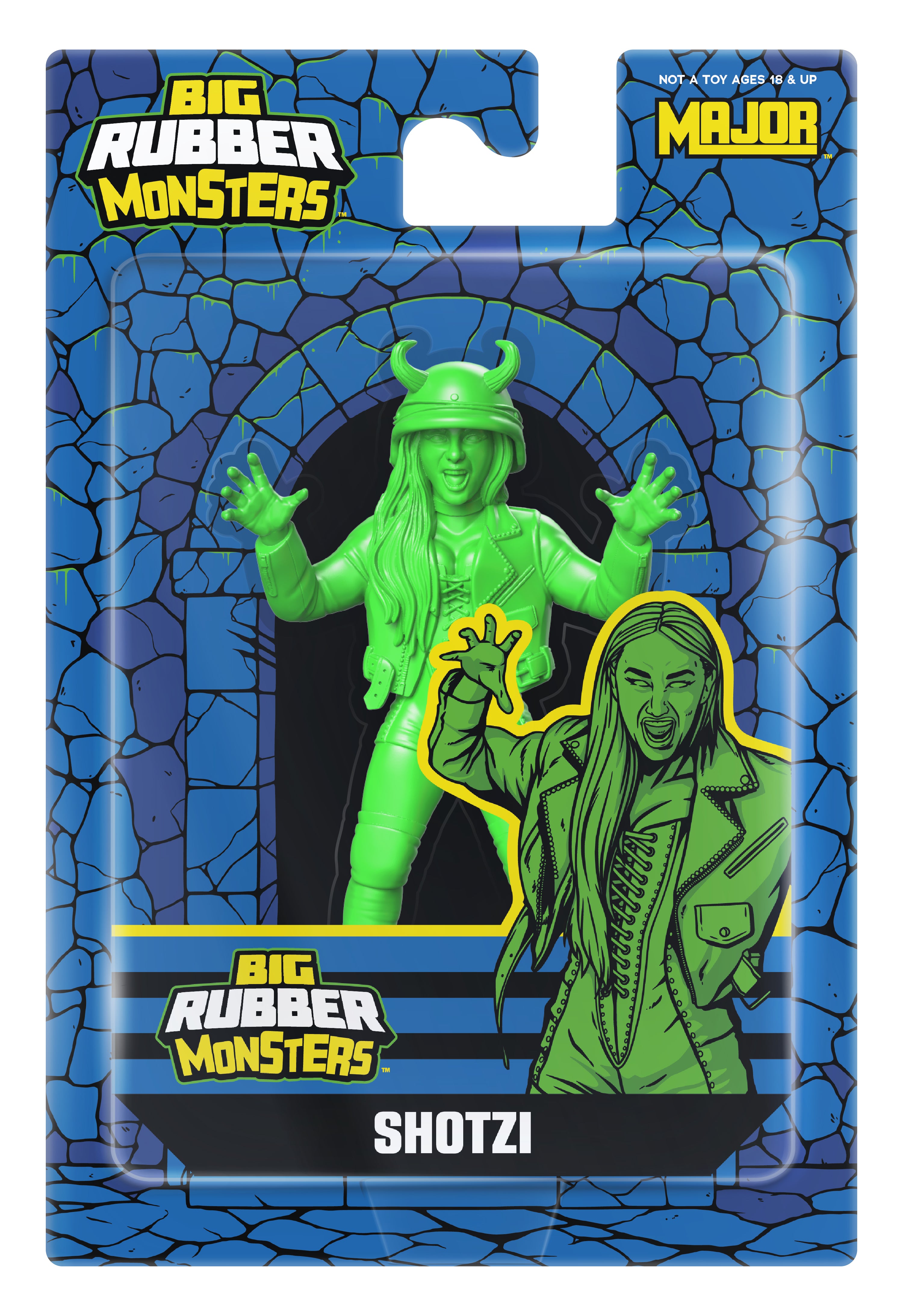 Shotzi Monster Big Rubber Guy LIMITED TO 500 (FREE US SHIPPING