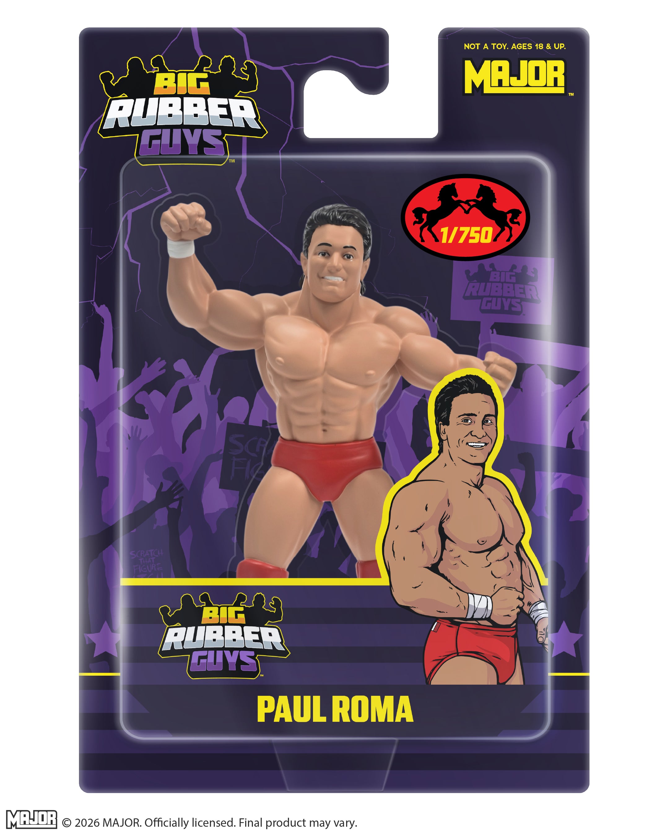 Paul Roma Big Rubber Guy (FREE US SHIPPING - SHIPS IN SEPTEMBER)