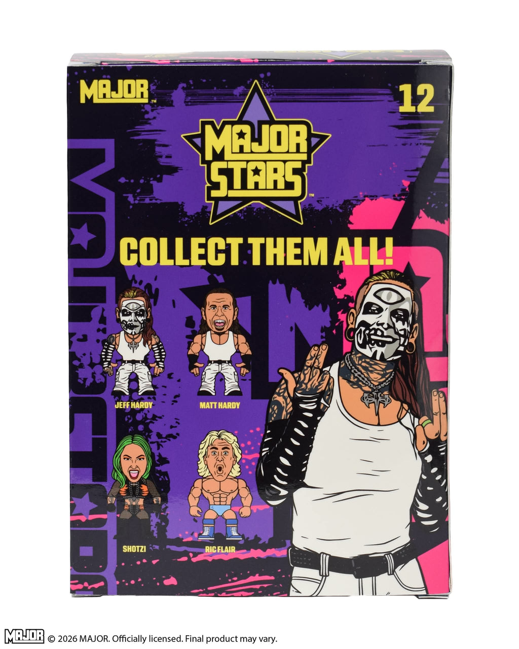 Major Stars Jeff Hardy 4-Inch Collectible Figure (FREE US SHIPPING - SHIPS IN NOVEMBER)