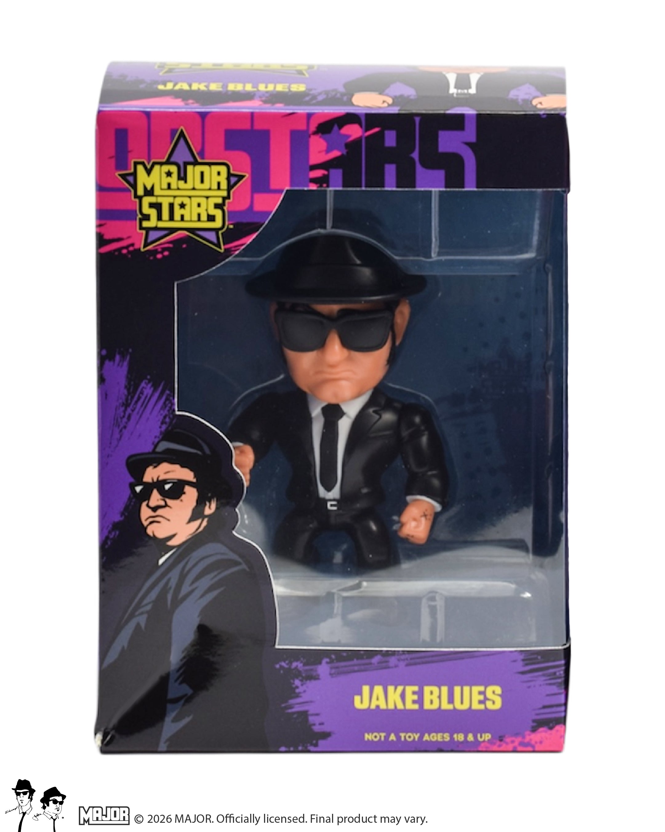 Major Stars Blues Brothers Jake Blue 4-Inch Collectible Figure (FREE U ...