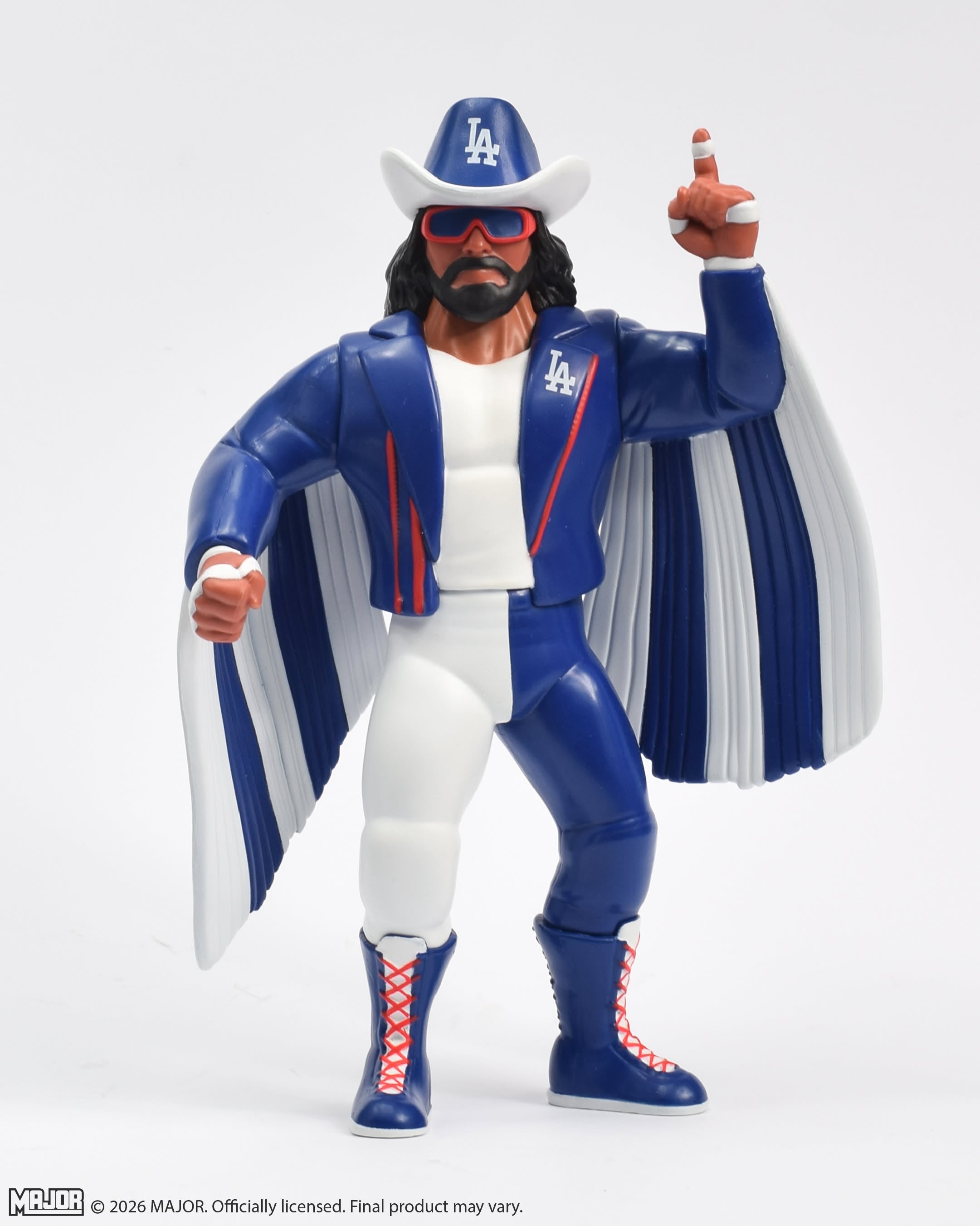 MLB Dodgers Macho Man Big Rubber Guy (FREE US SHIPPING - SHIPS IN