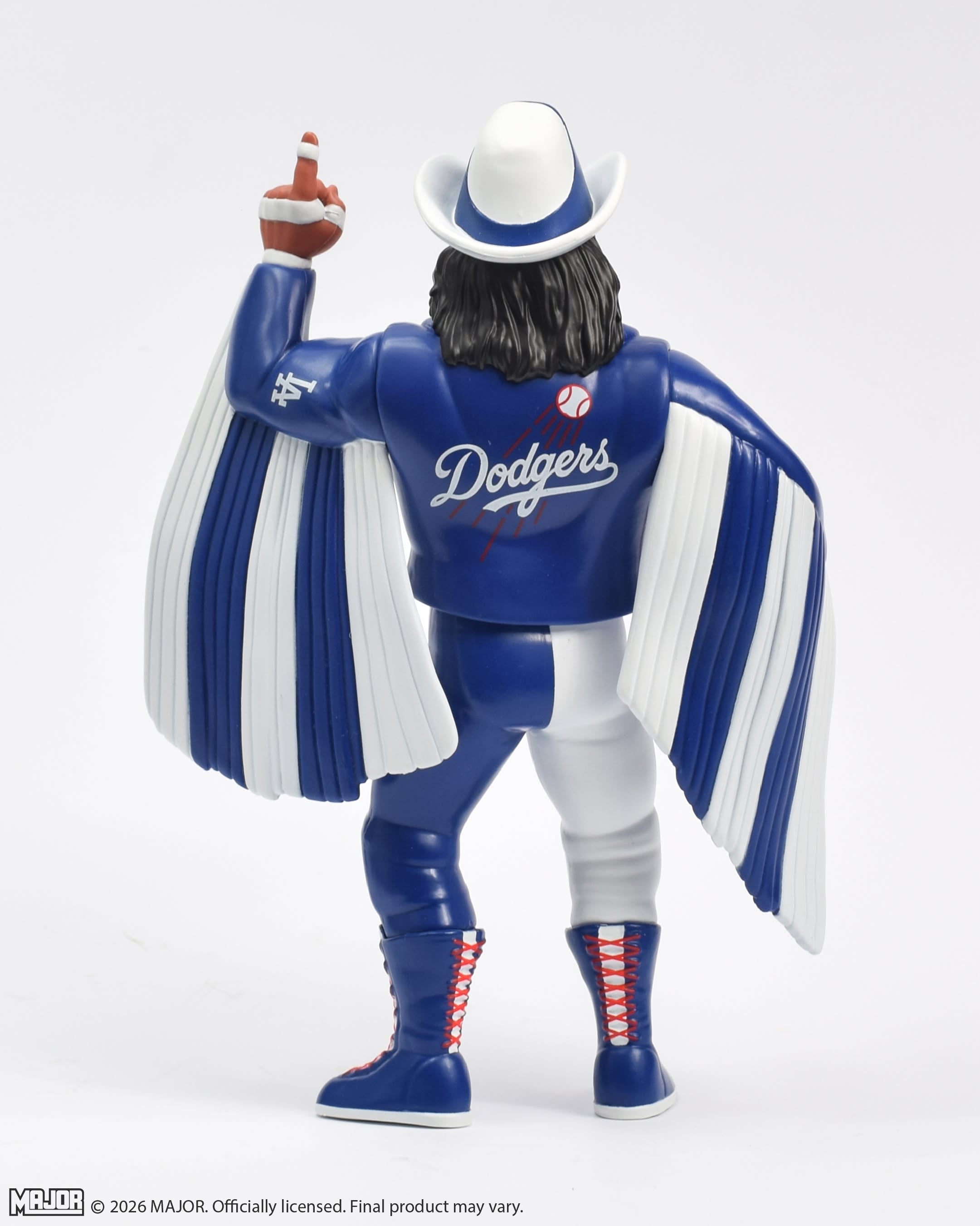 ドジャース 1968年 MLB Dodgers ブリキ缶 BIGサイズ MLB Dodgers Macho Man Big Rubber Guy (FREE US SHIPPING - SHIPS IN