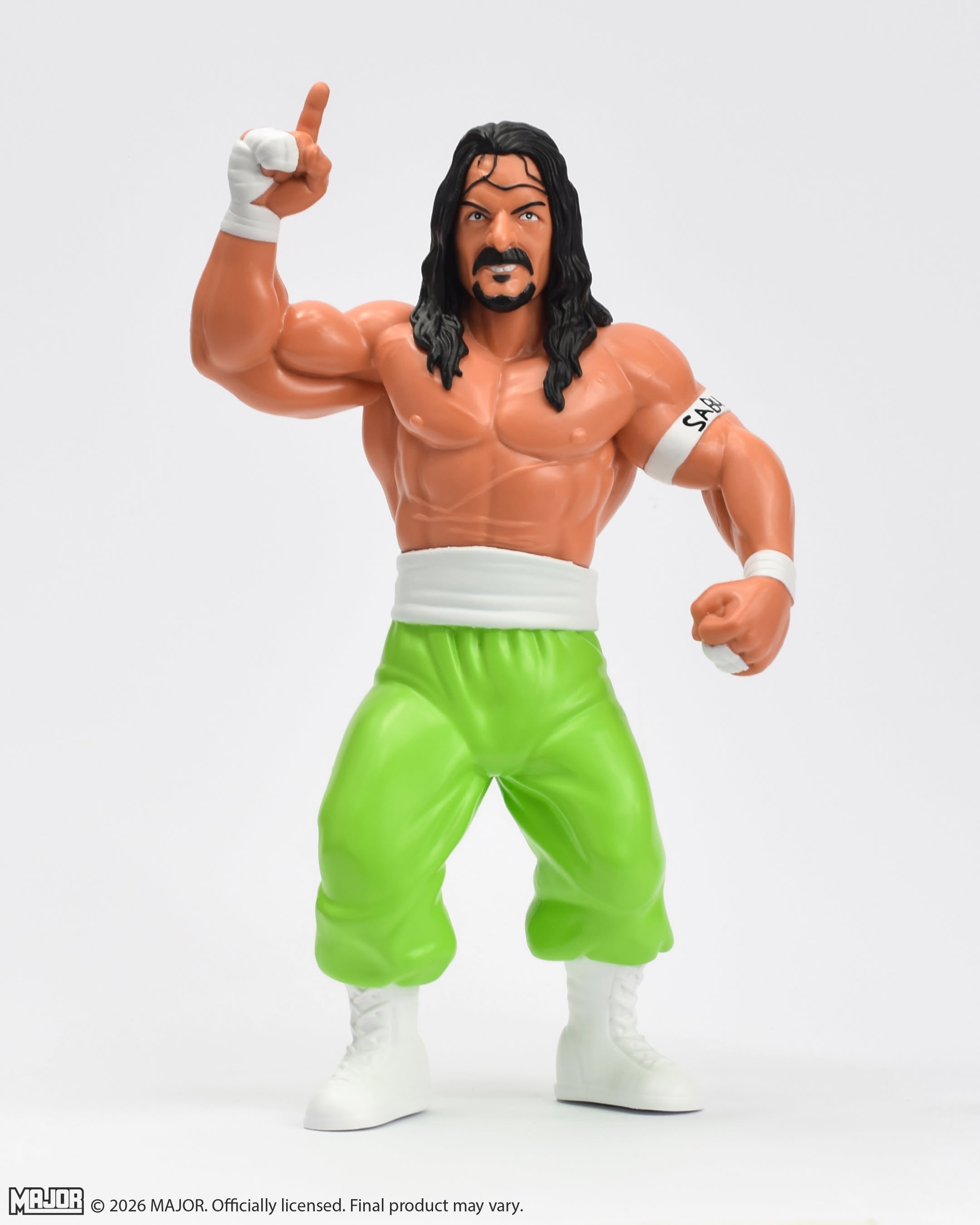 【中古】 Guys From Big Mamou Long DavisJoeyLong Sabu Big Rubber Guy Action Figure, 1980s Retro 8