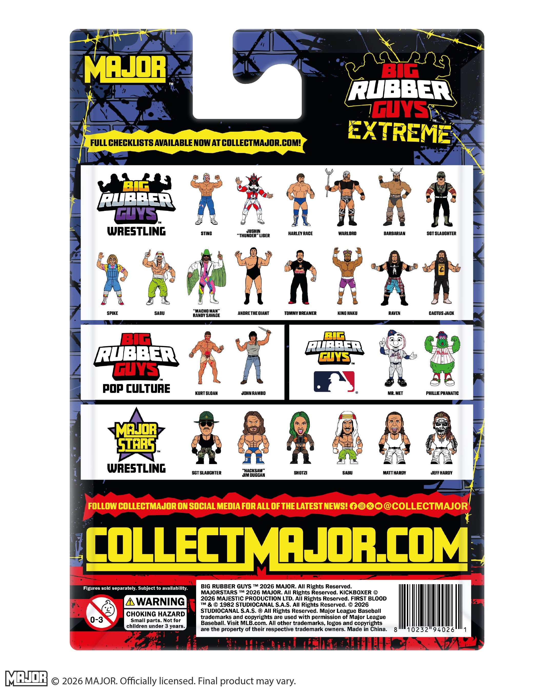 Spike Big Rubber Guy Action Figure, 1980s Retro 8