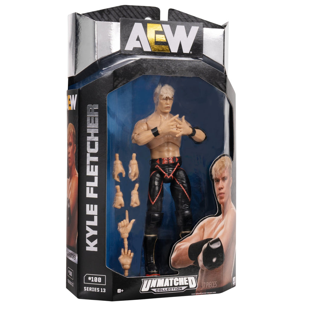 AEW Unmatched 6-Inch Kyle Fletcher Figure