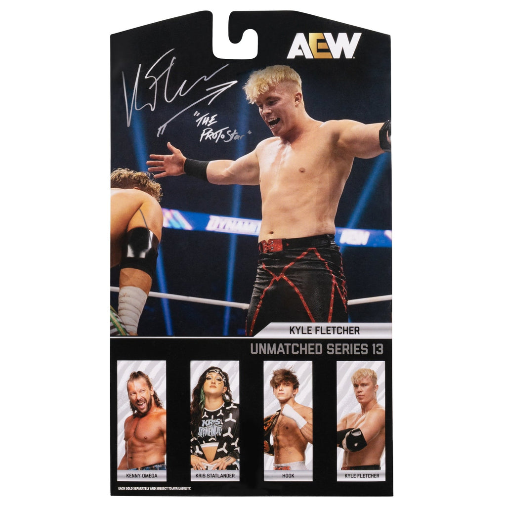 AEW Unmatched 6-Inch Kyle Fletcher Figure