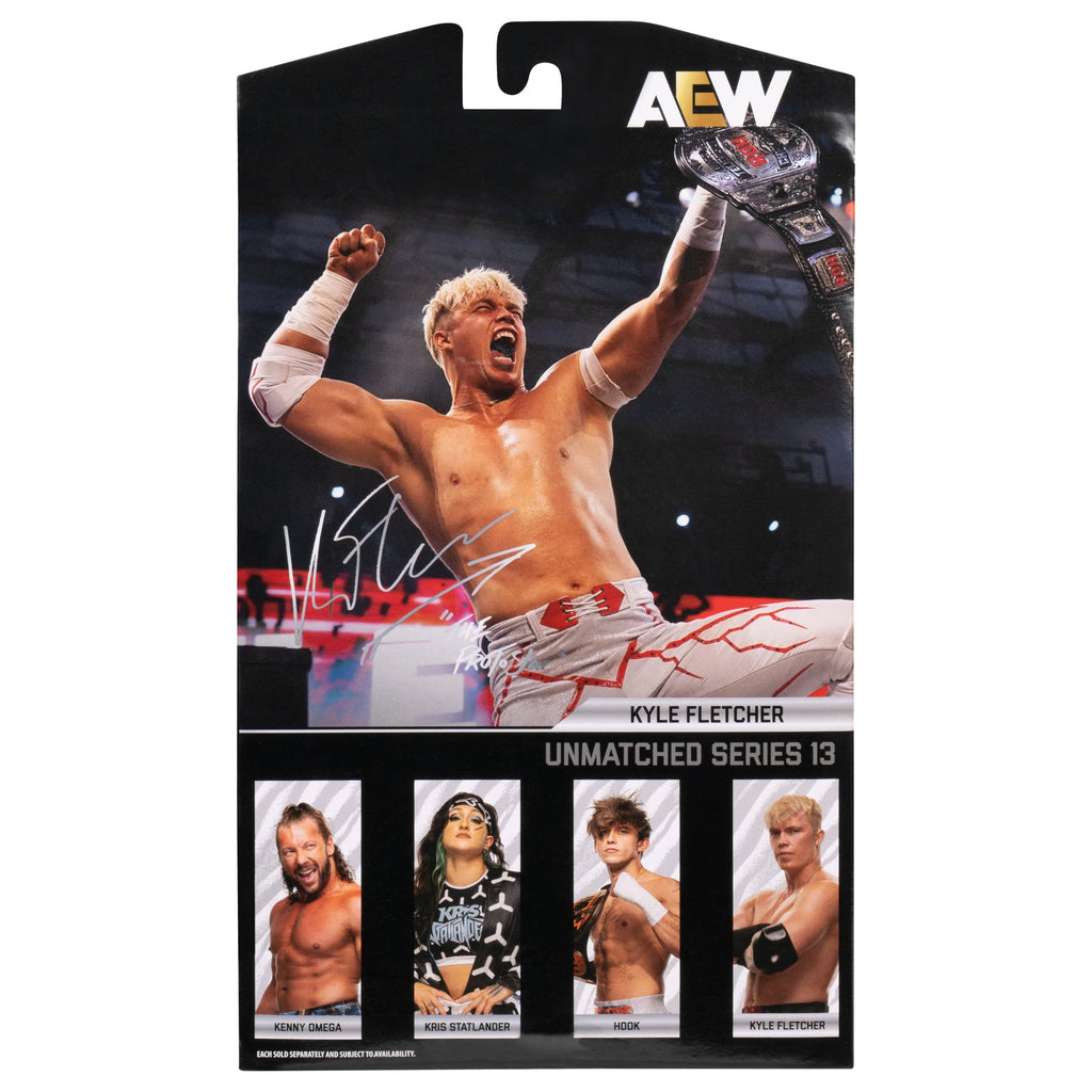 AEW Unmatched 6-Inch Kyle Fletcher Figure (Chase)