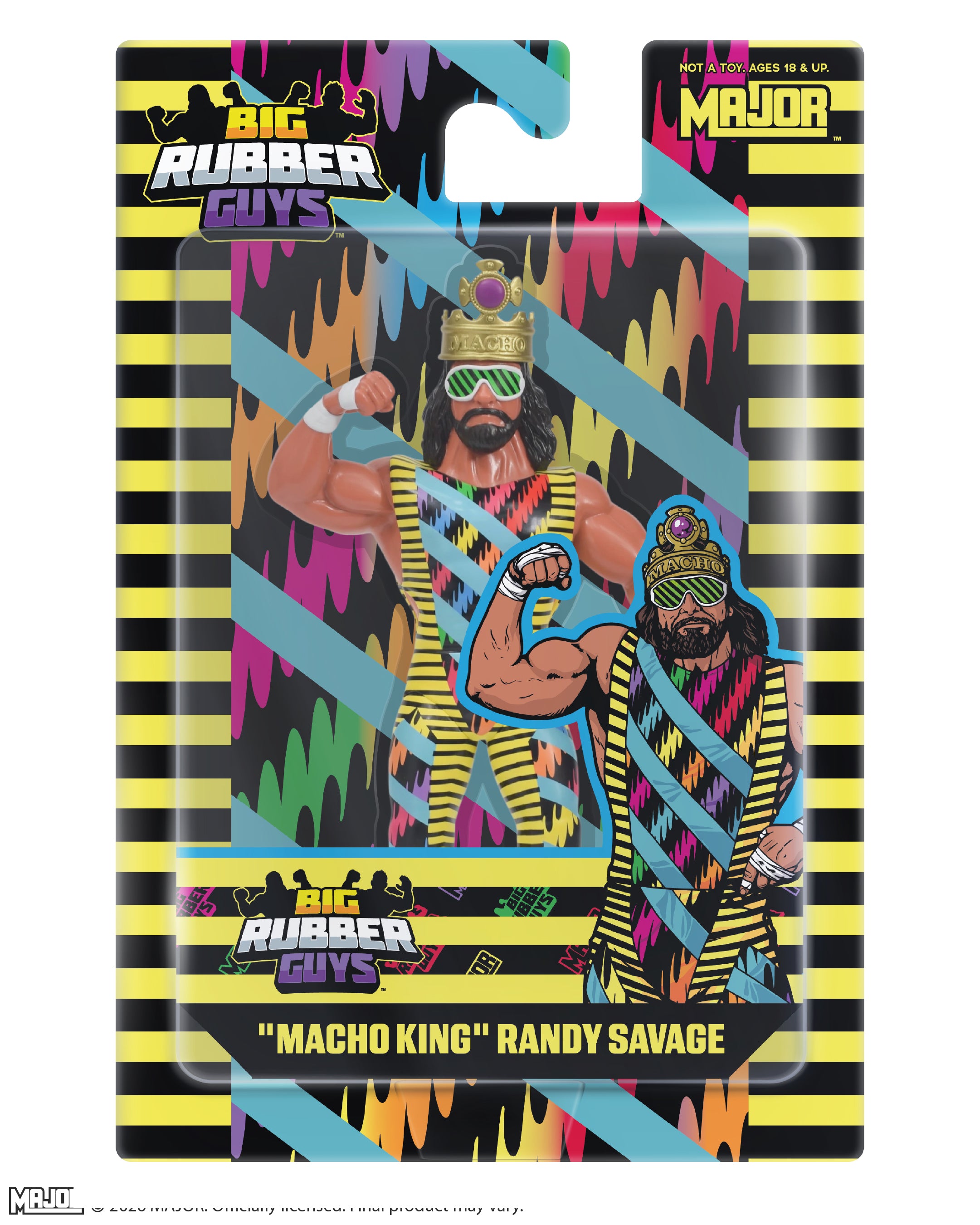 Macho King Randy Savage (2026) Big Rubber Guy (FREE US SHIPPING - SHIPS IN JULY)