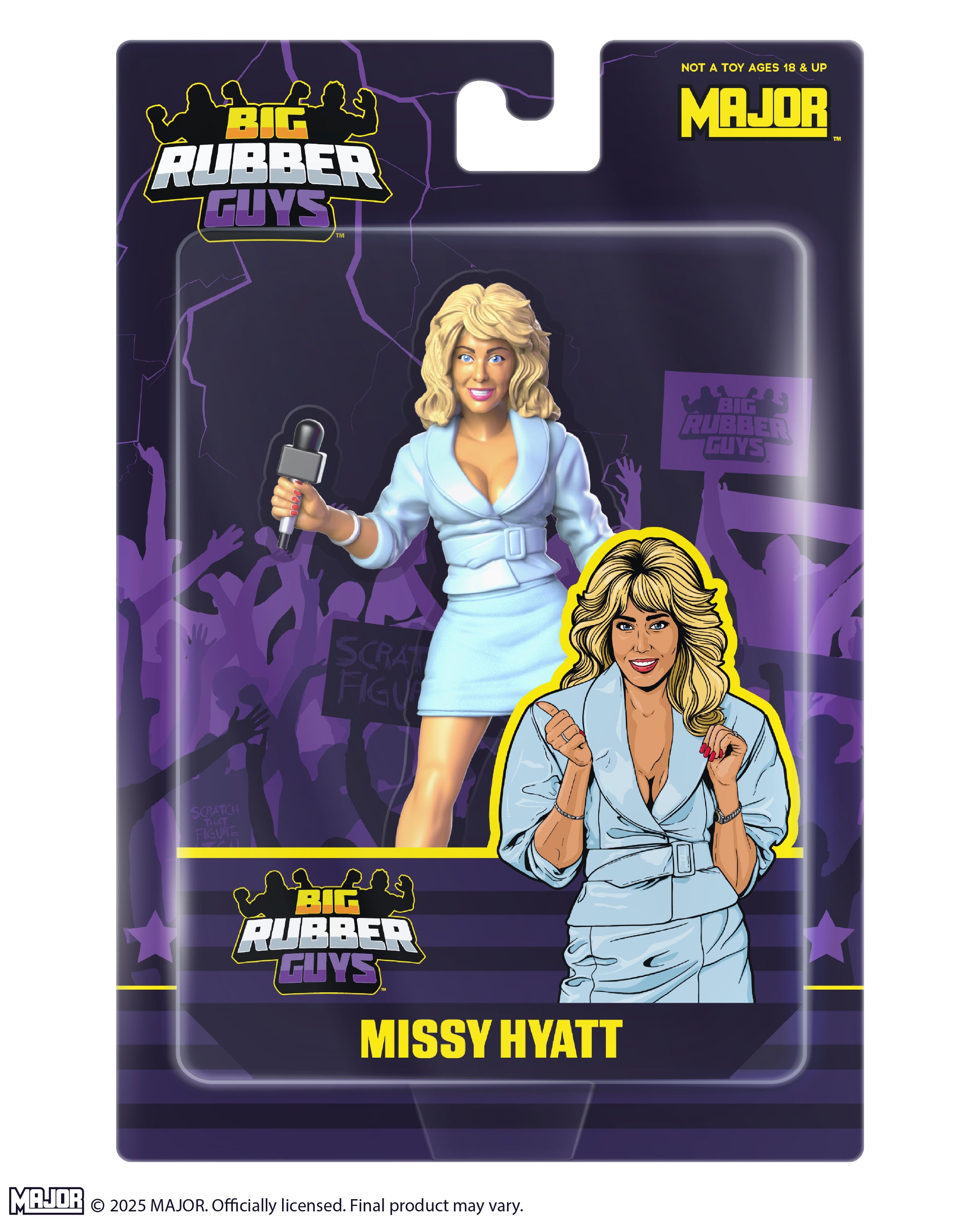 BIG RUBBER GUYS SERIES 11 MISSY HYATT  (FREE US SHIPPING)