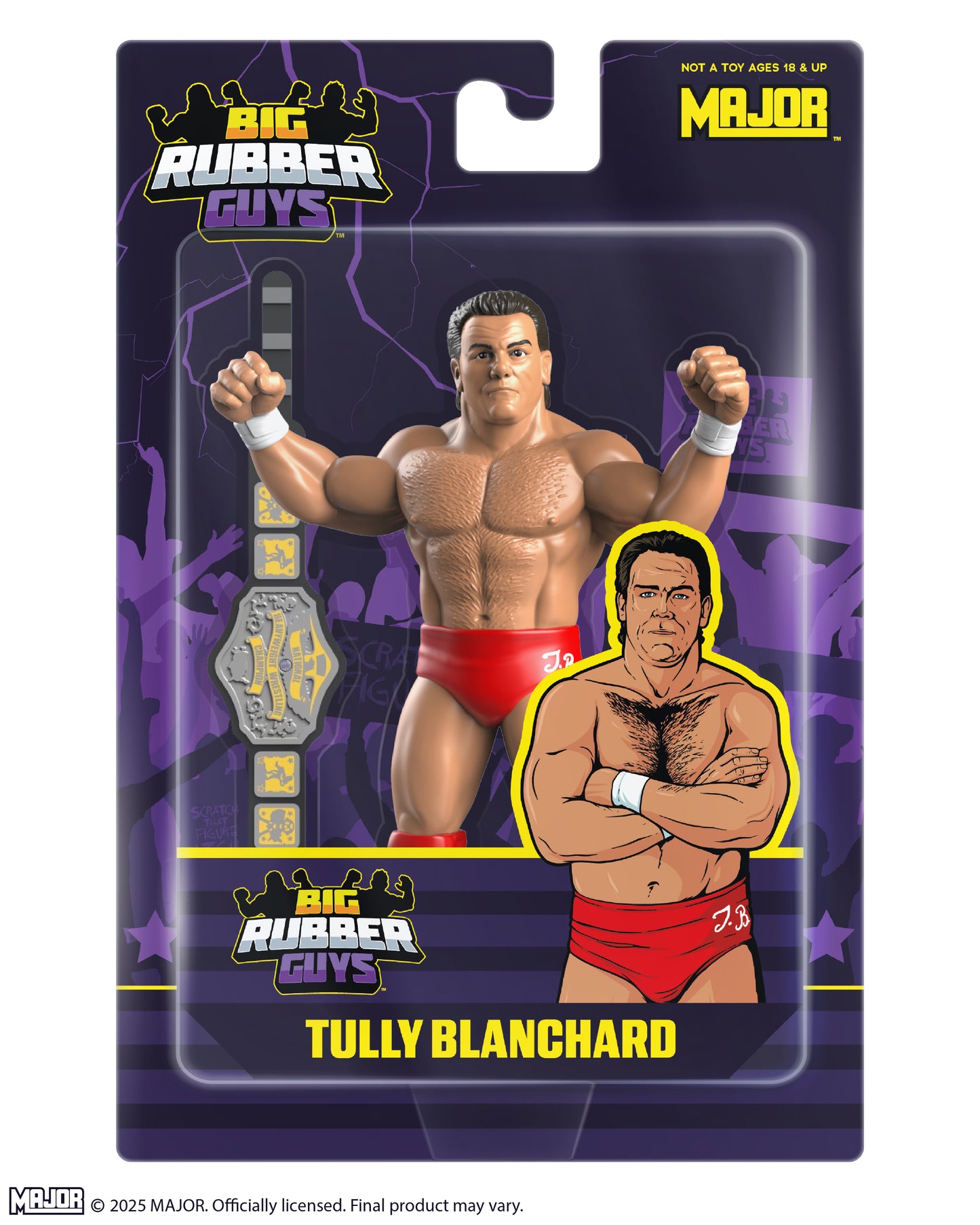 BIG RUBBER GUYS SERIES 11 TULLY BLANCHARD  (FREE US SHIPPING - SHIPS IN JUNE 2025)