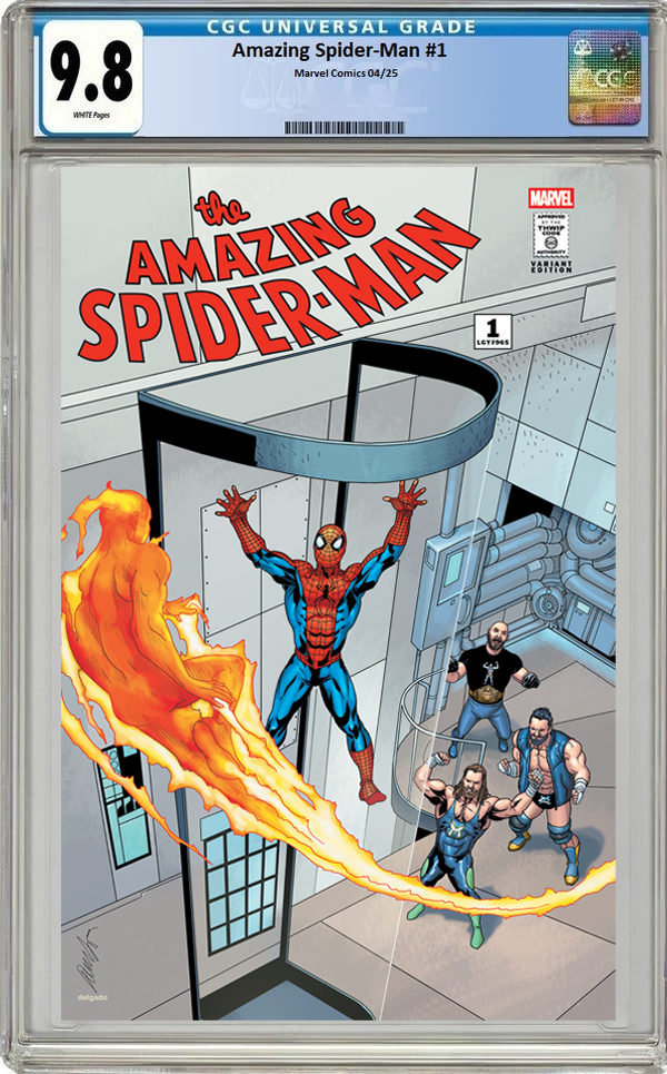 Amazing Spider-man #1 CGC 9.8 (FREE US SHIPPING - SHIPS IN MAY)