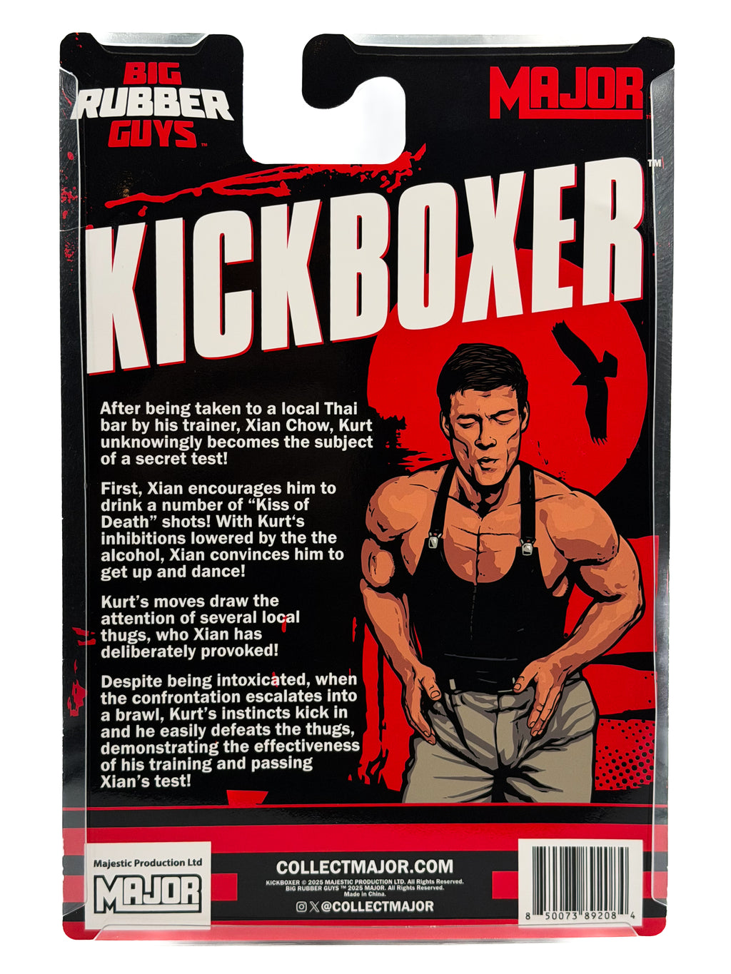 BIG RUBBER GUYS KICKBOXER KURT SLOANE 1/1000  (FREE US SHIPPING)