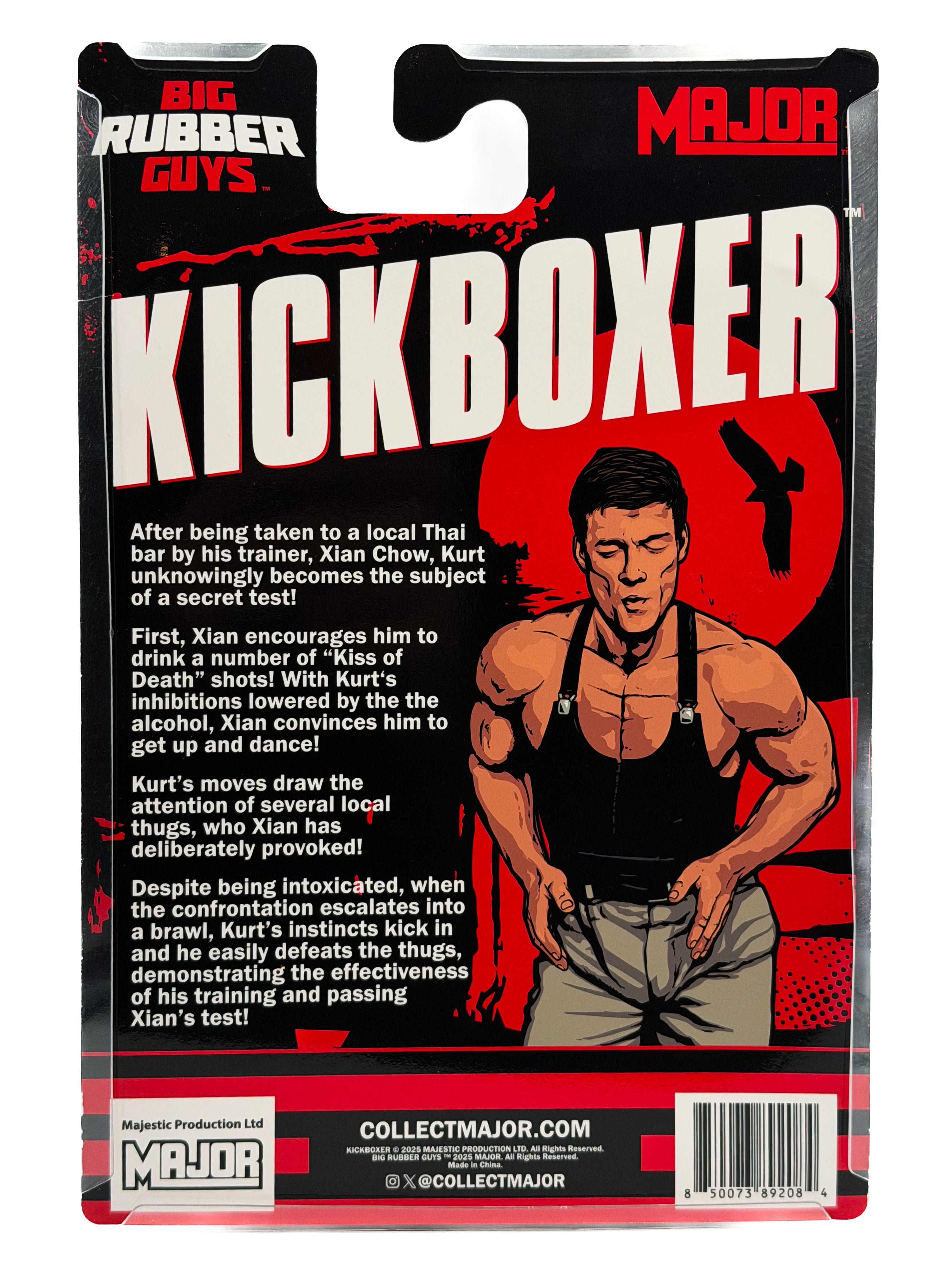 BIG RUBBER GUYS KICKBOXER KURT SLOANE 1/1000  (FREE US SHIPPING)