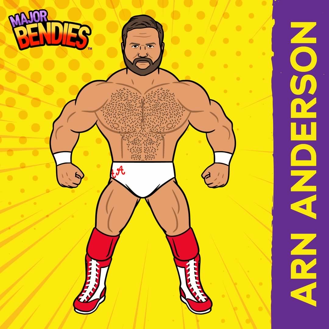 Series 6 Major Bendies Arn Anderson (FREE US SHIPPING)