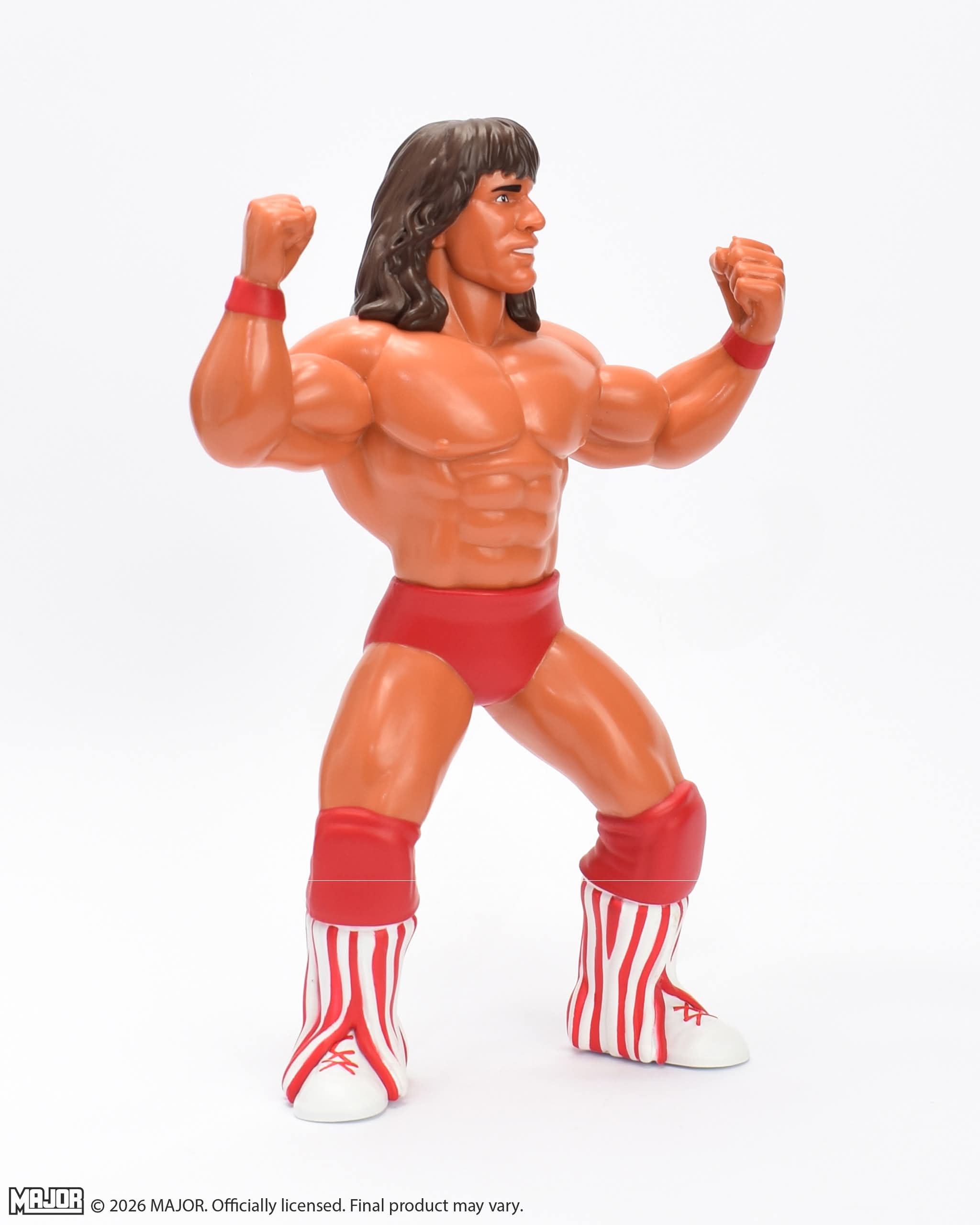 Kerry Von Erich Big Rubber Guy Action Figure, 1980s Retro 8