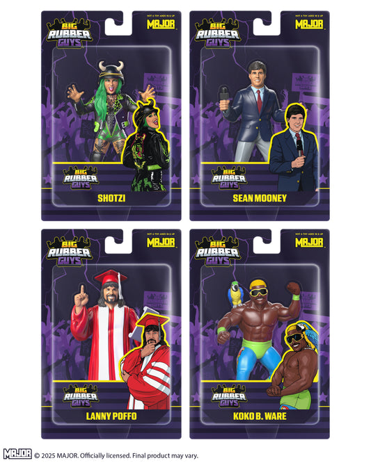 BIG RUBBER GUYS - SERIES 14  -COMBO (FREE US SHIPPING - SHIPS IN NOVEMBER 2025)