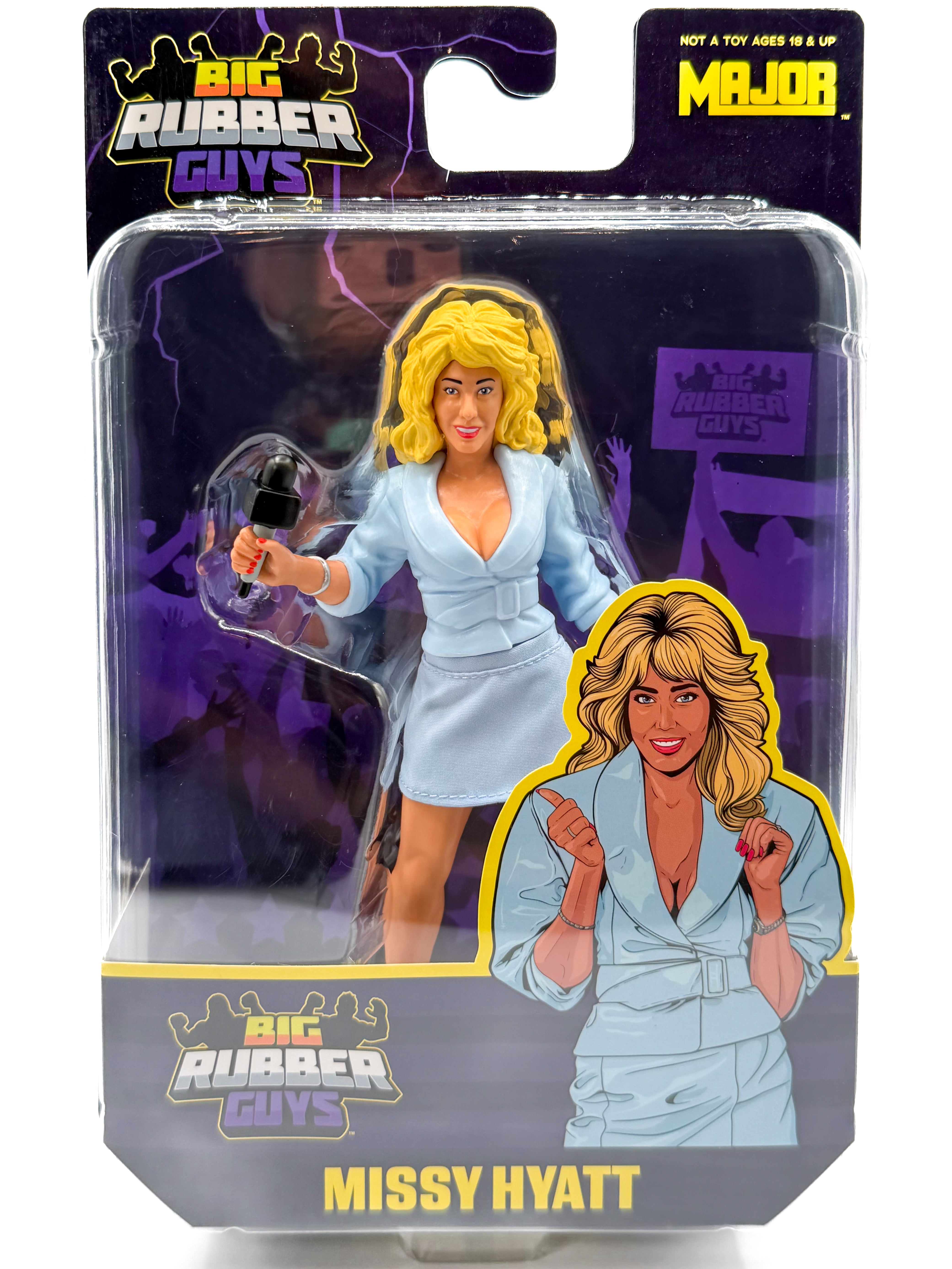 BIG RUBBER GUYS SERIES 11 MISSY HYATT (FREE US SHIPPING) – MAJOR
