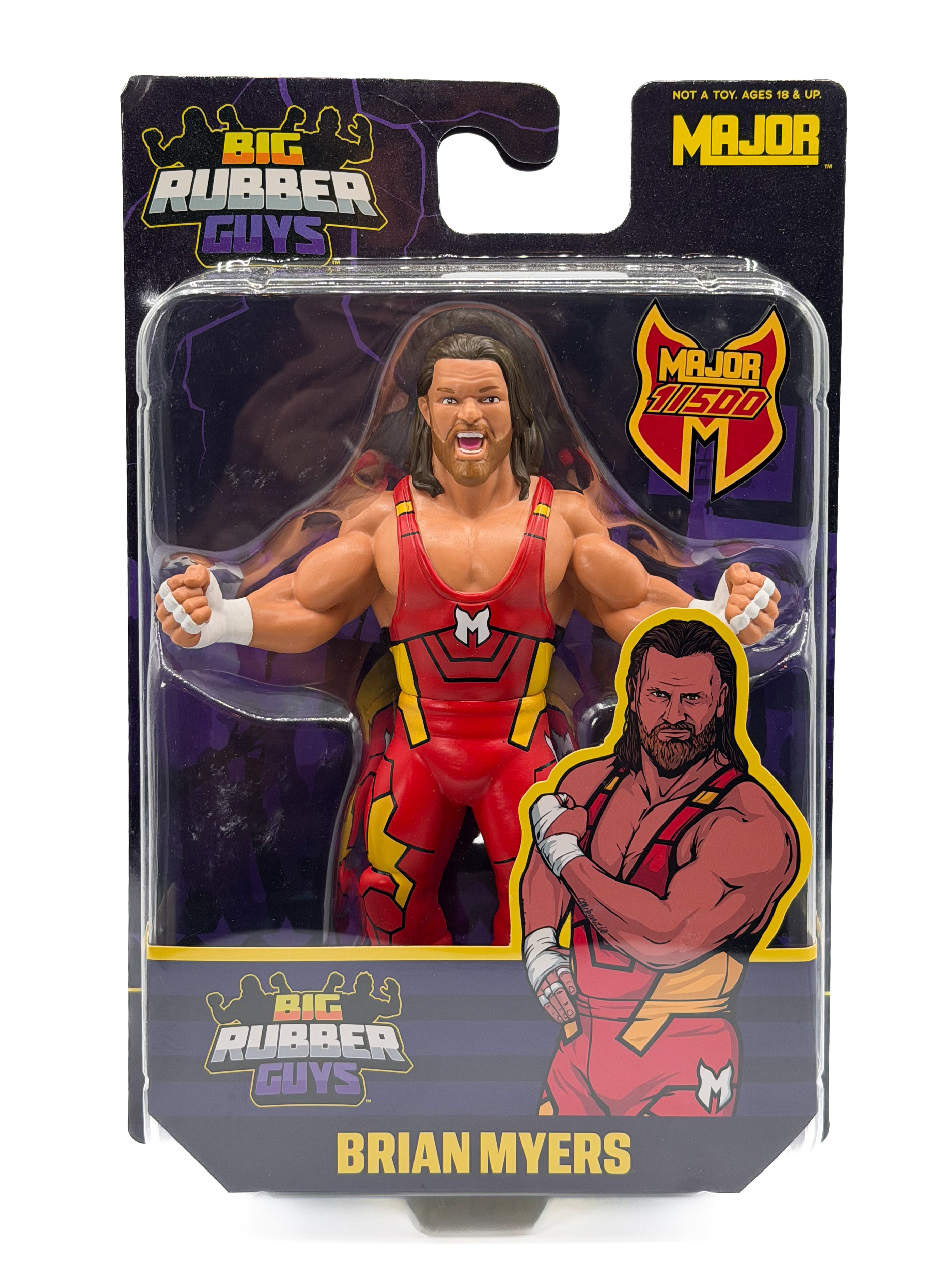 BIG RUBBER GUYS SERIES NYCC BRIAN MYERS EXCLUSIVE LIMITED to 500 (FREE US SHIPPING)