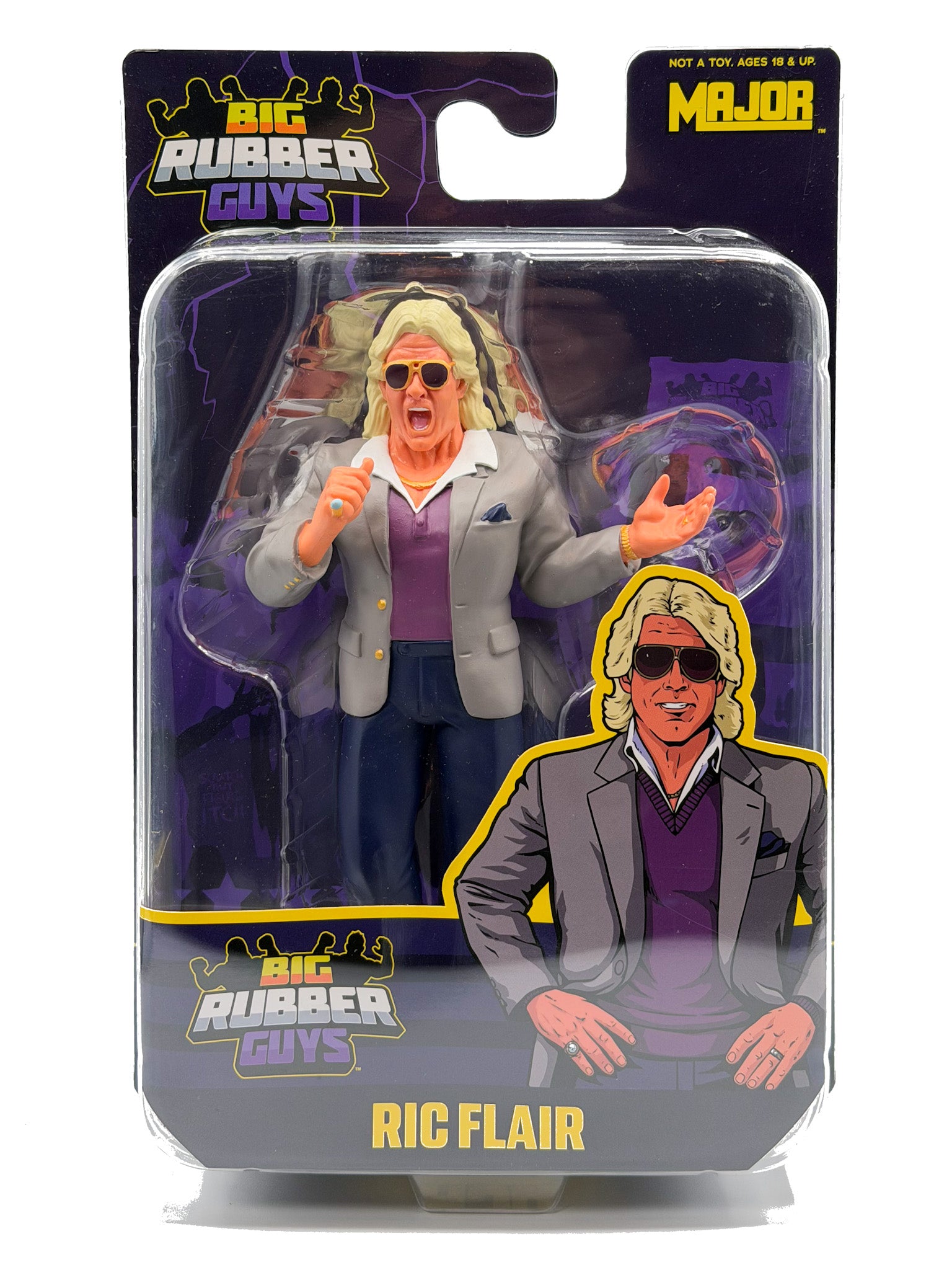 Suited Ric Flair Big Rubber Guy (FREE US SHIPPING)