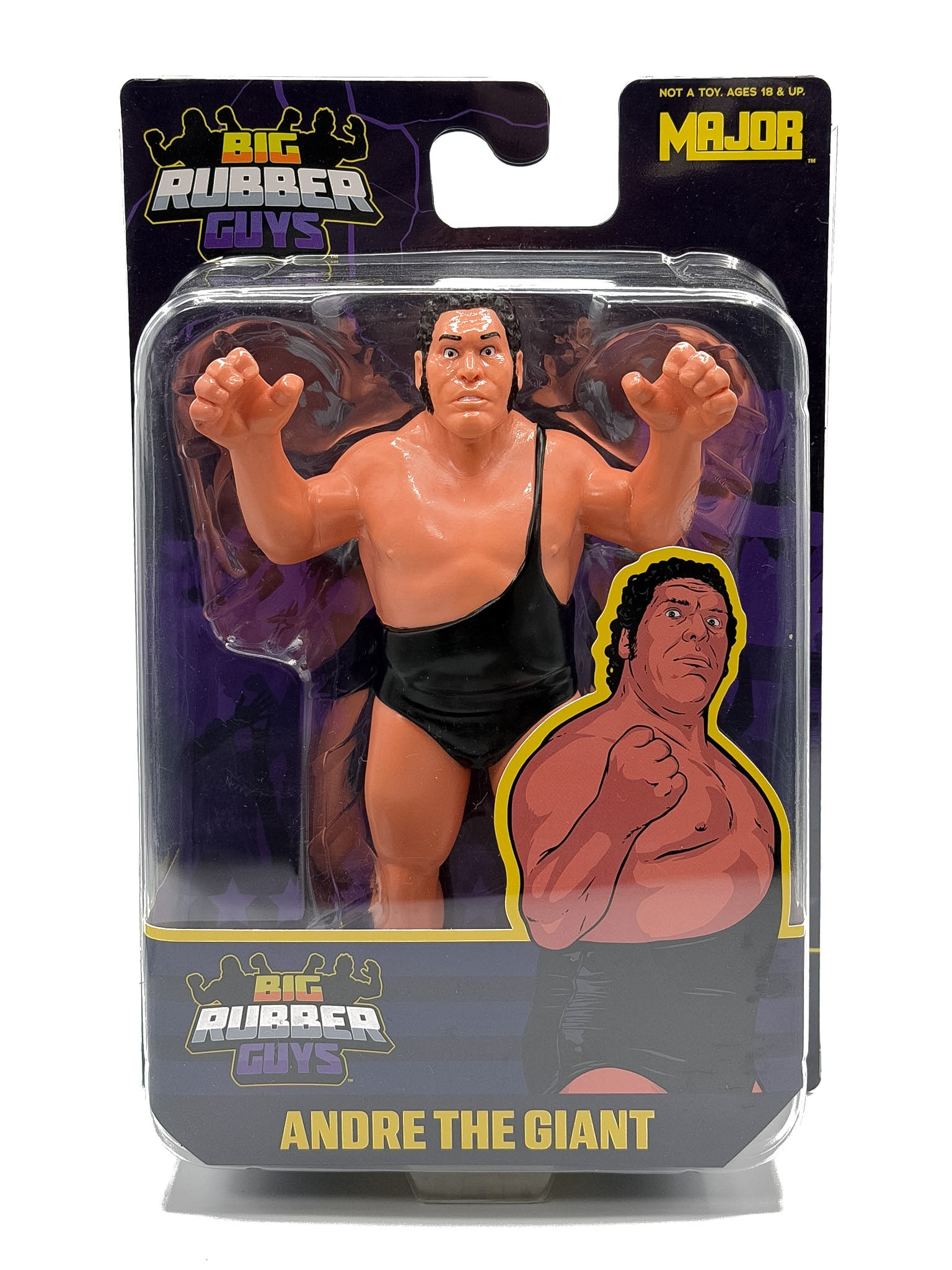 Andre The Giant Big Rubber Guy (FREE US SHIPPING)