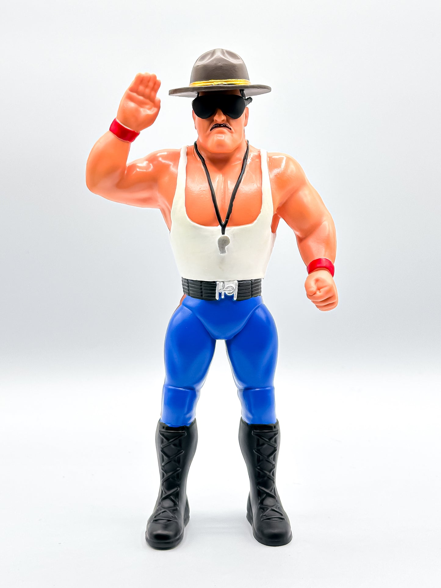 DAMAGED PACKAGING BIG RUBBER GUYS: Sgt Slaughter NYCC EXCLUSIVE (FREE US SHIPPING )