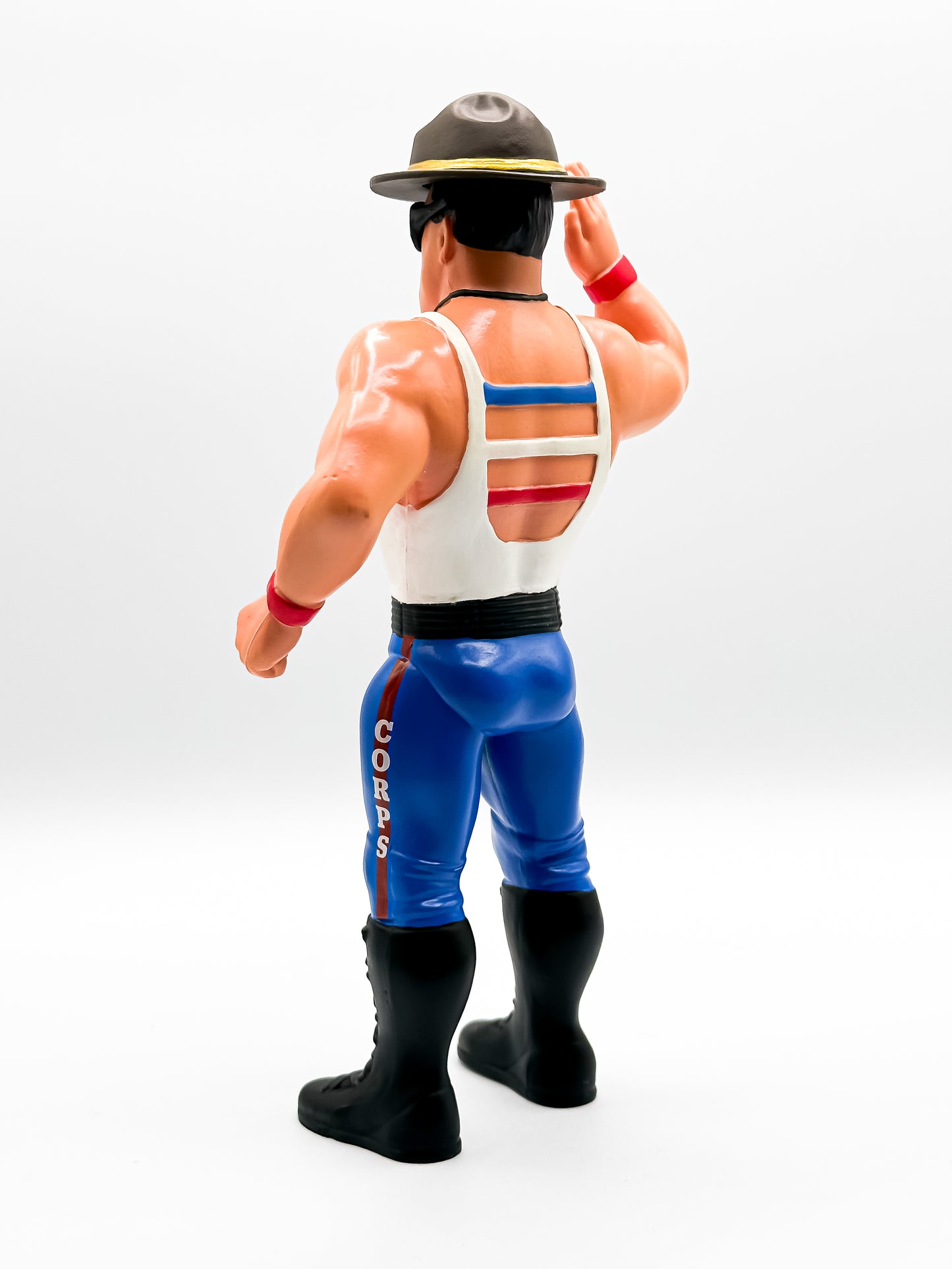 DAMAGED PACKAGING BIG RUBBER GUYS: Sgt Slaughter NYCC EXCLUSIVE (FREE US SHIPPING )