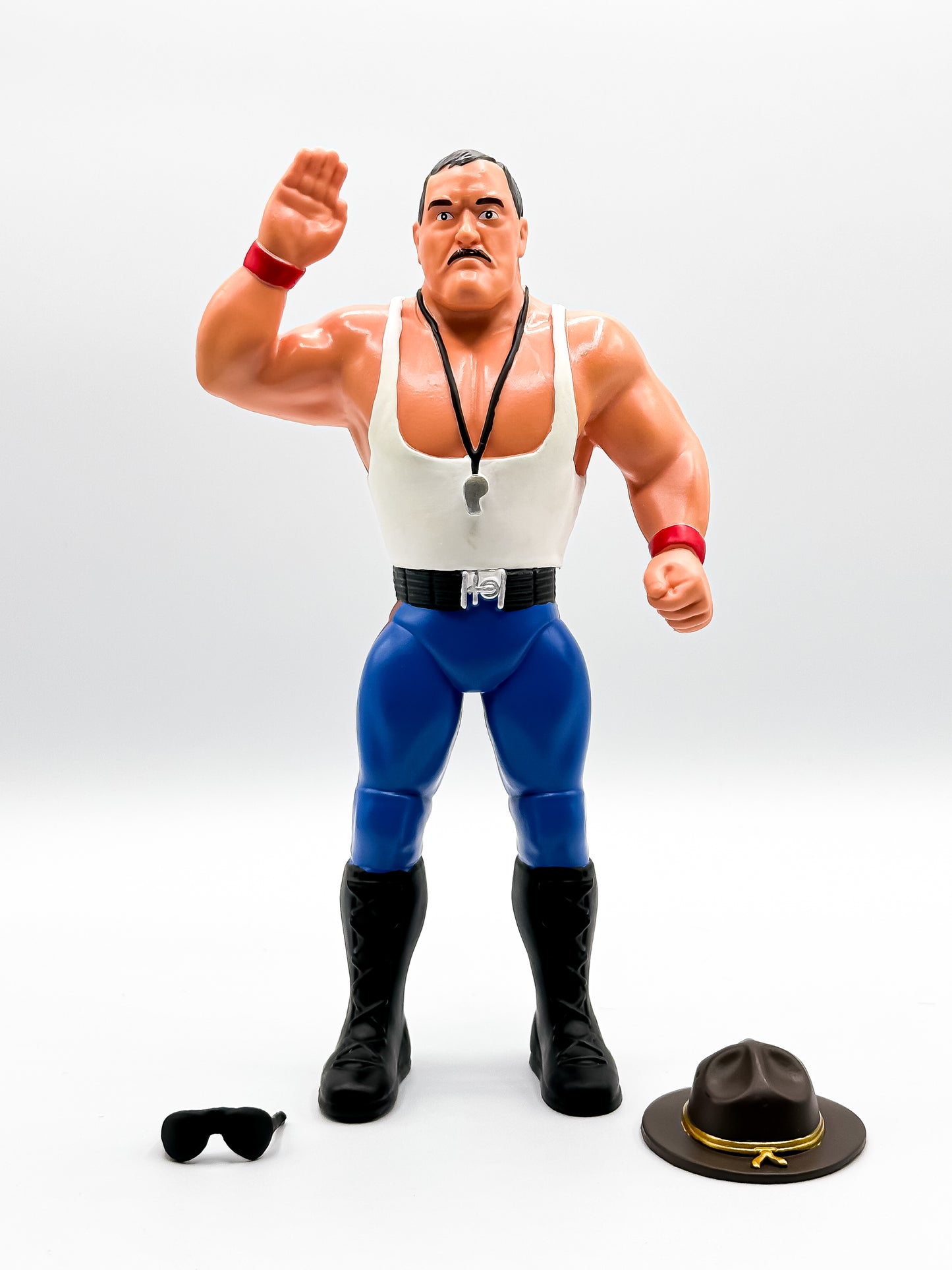 DAMAGED PACKAGING BIG RUBBER GUYS: Sgt Slaughter NYCC EXCLUSIVE (FREE US SHIPPING )