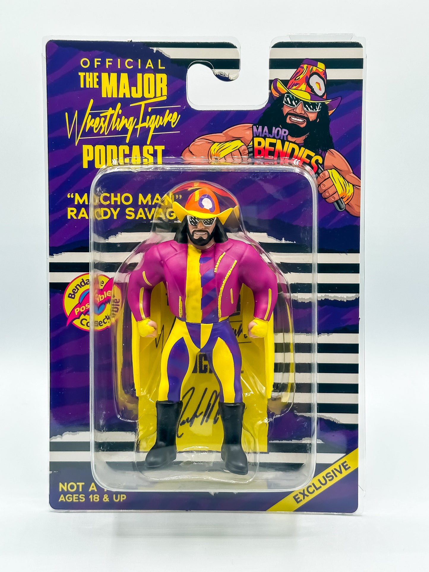 DAMAGED PACKAGING Proposal Macho Man Major Bendie (IN STOCK FREE US SHIPPING)