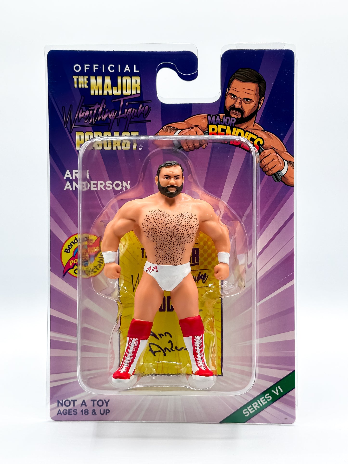 Series 6 Major Bendies Arn Anderson (FREE US SHIPPING)