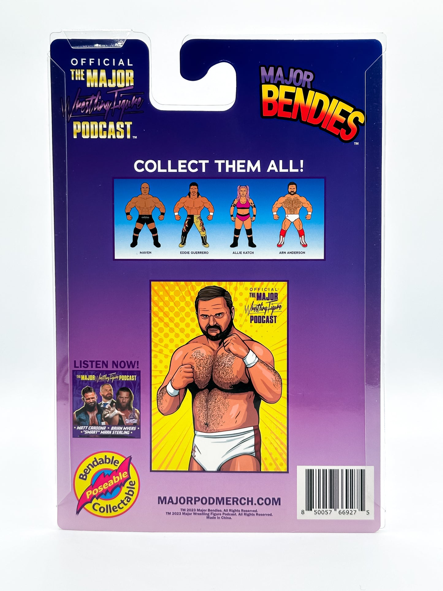 Series 6 Major Bendies Arn Anderson (FREE US SHIPPING)