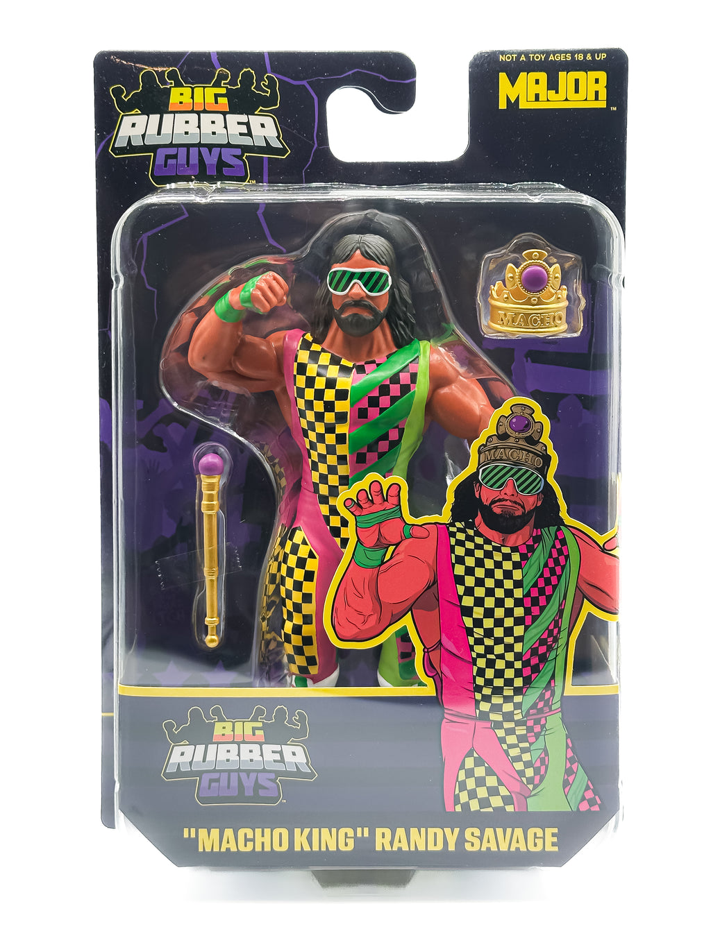 BIG RUBBER GUYS MACHO KING (FREE US SHIPPING - IN STOCK)