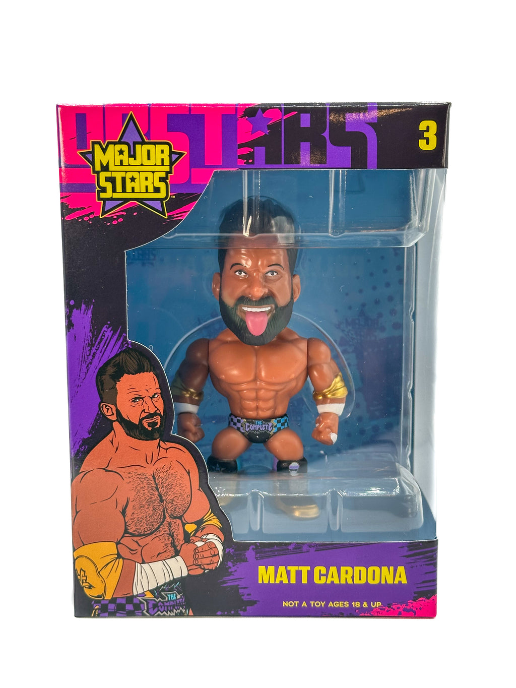 Major Stars Matt Cardona (FREE US SHIPPING - IN STOCK)