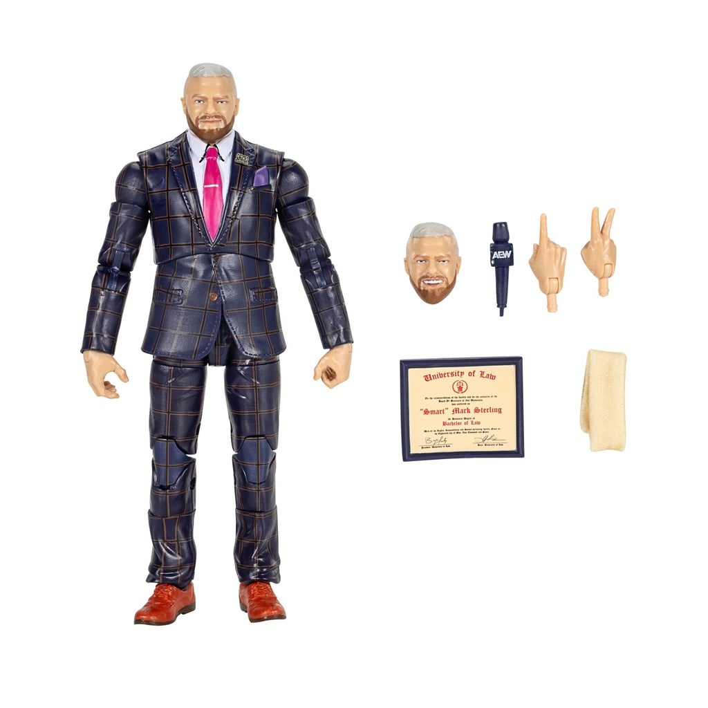 AEW Unrivaled 6-Inch Smart Mark Sterling Figure