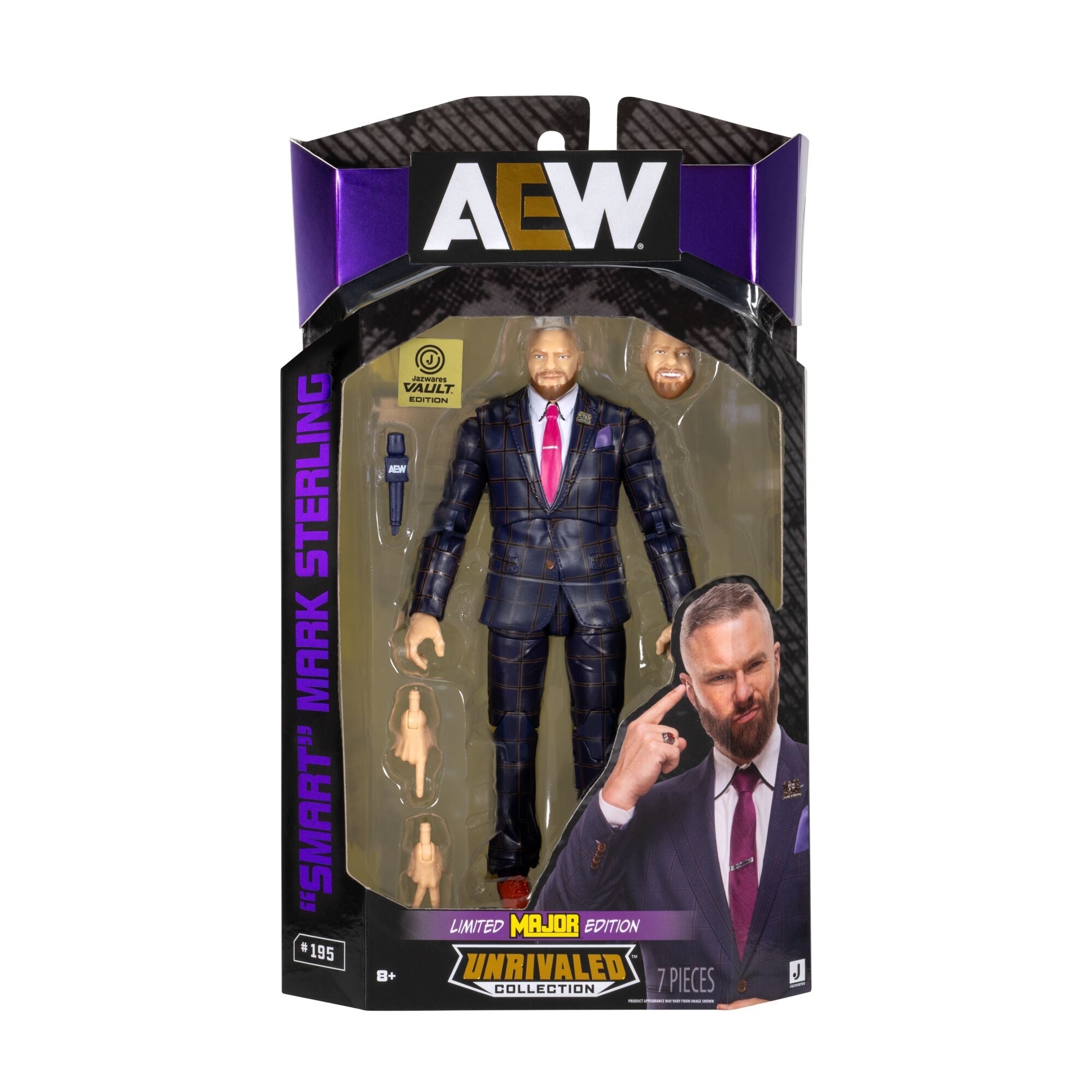 AEW Unrivaled 6-Inch Smart Mark Sterling Figure