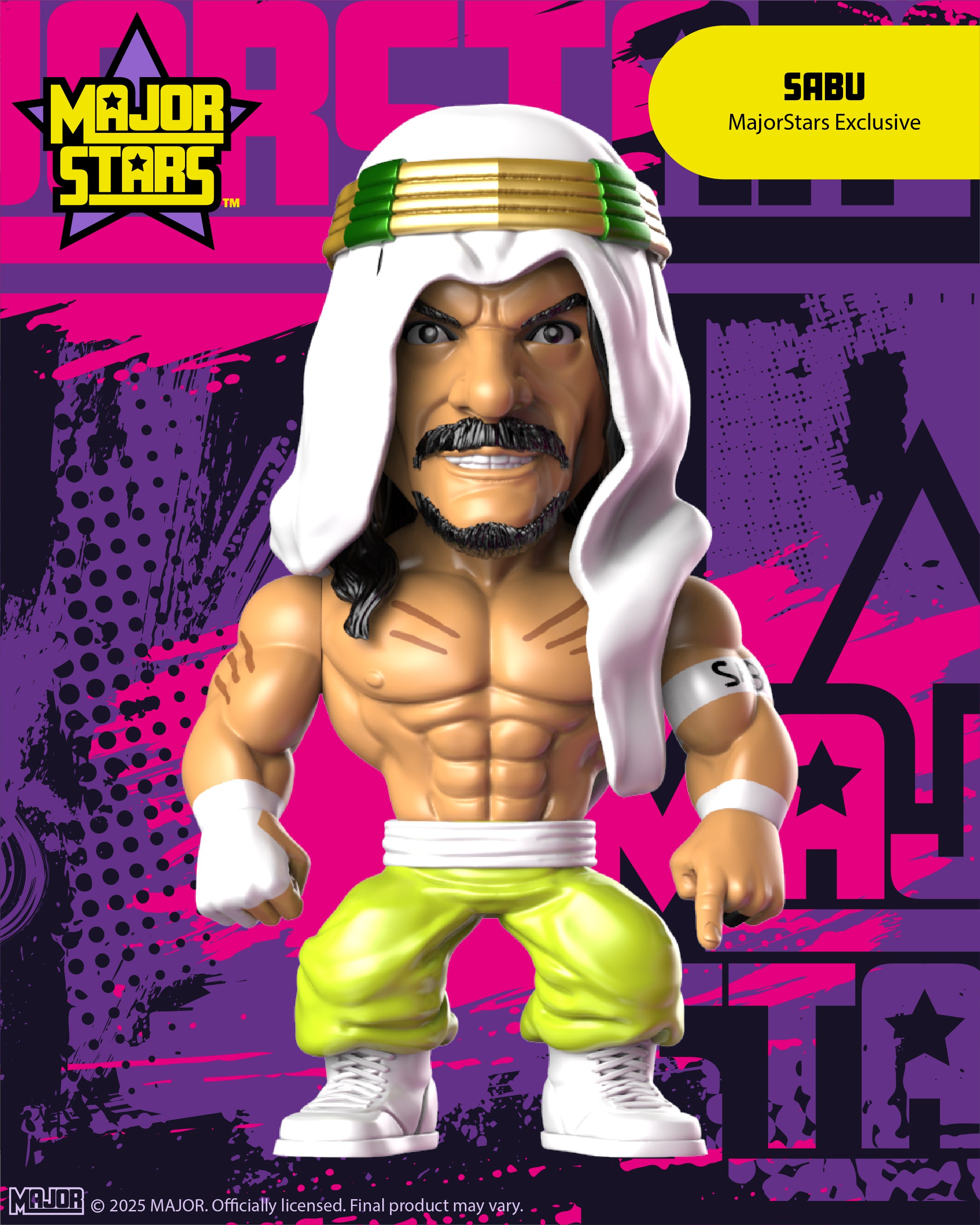 Major Stars Sabu (FREE US SHIPPING - IN STOCK)