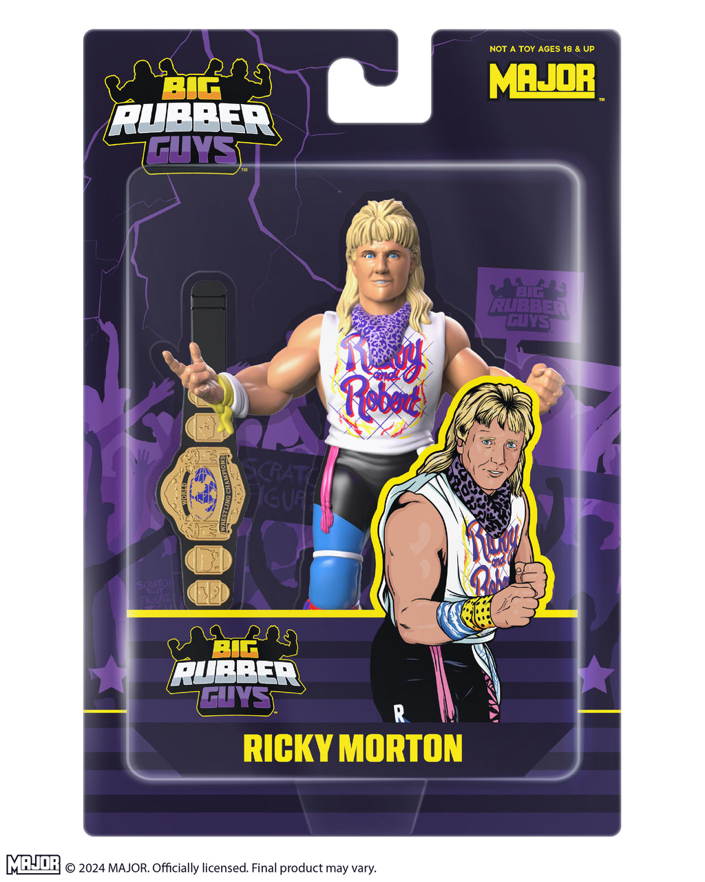 BIG RUBBER GUYS SERIES 10 ROCK 'N' ROLL EXPRESS  (FREE US SHIPPING)