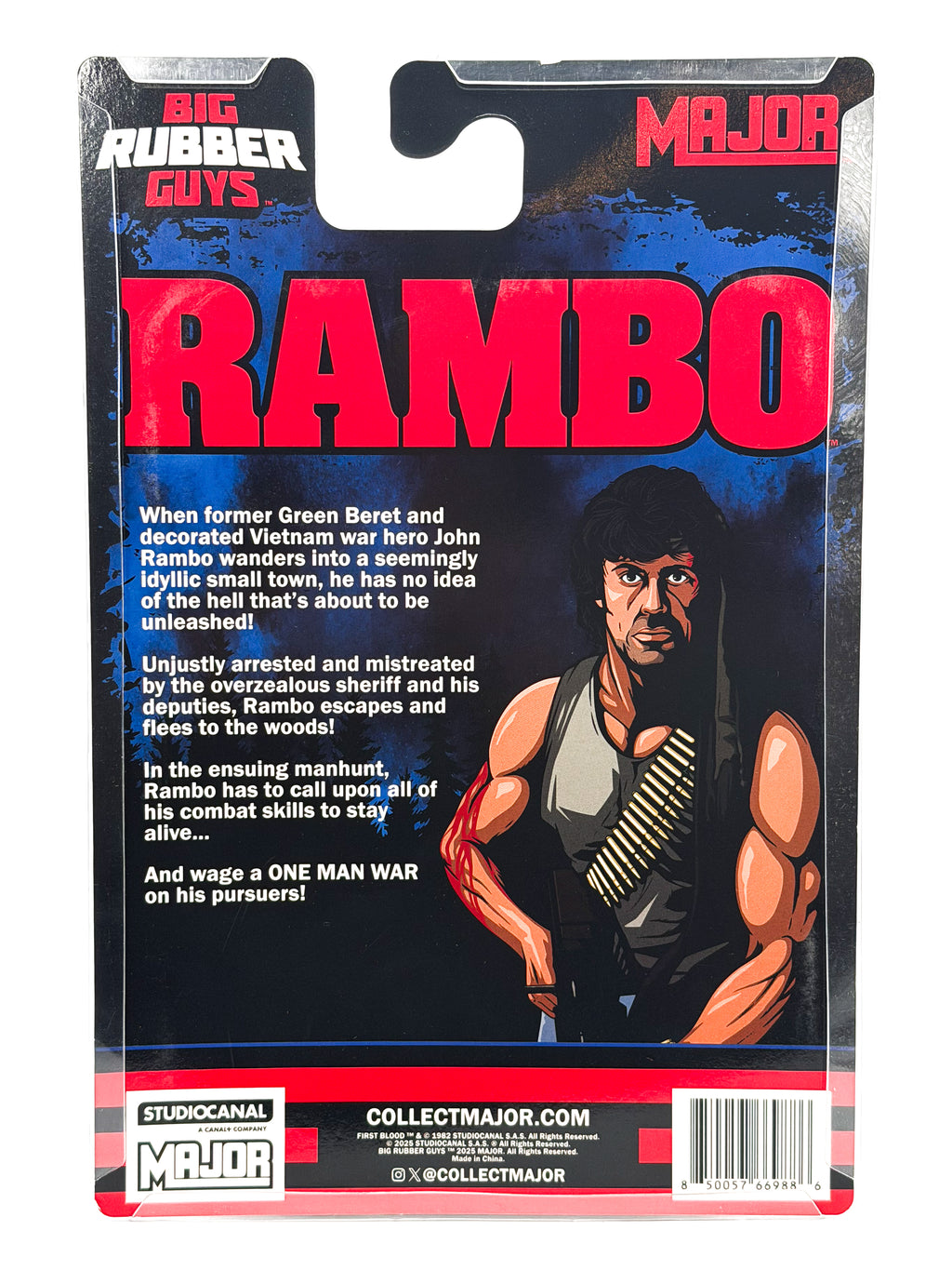 BIG RUBBER GUYS RAMBO  (FREE US SHIPPING - IN STOCK)
