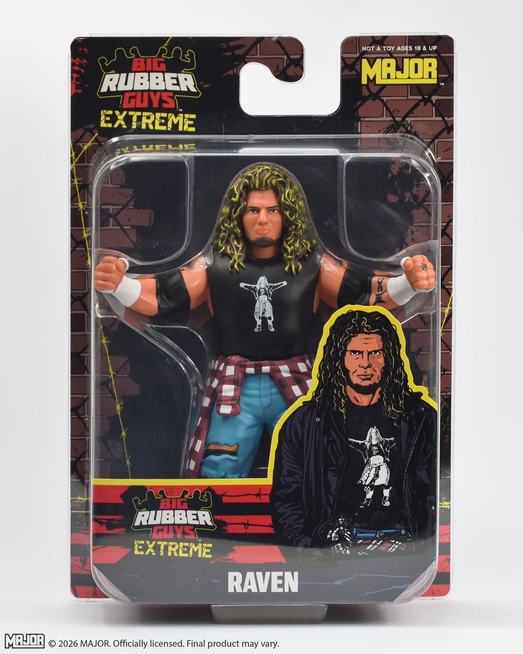 Raven Big Rubber Guy (FREE US SHIPPING - SHIPS IN JULY)