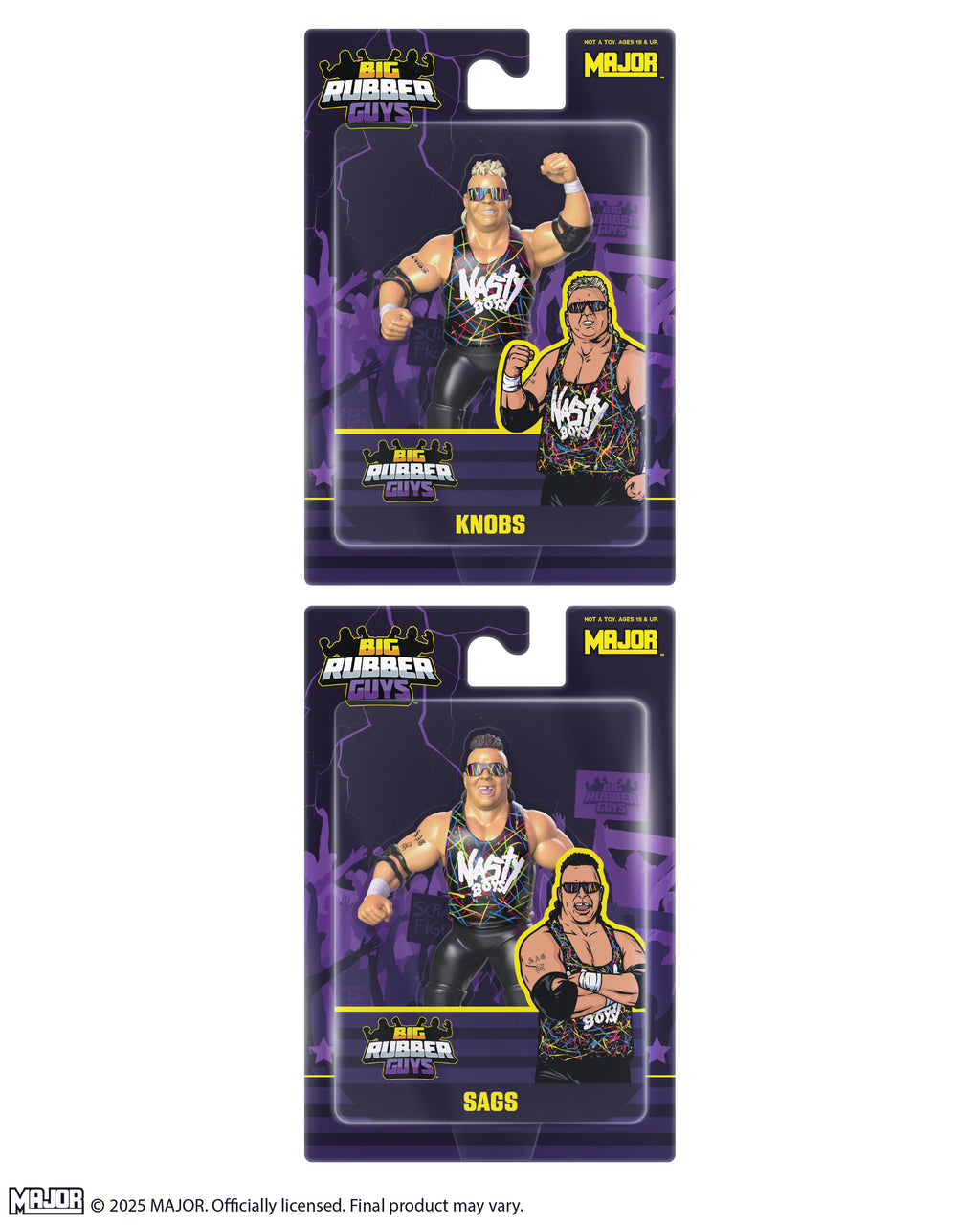 BIG RUBBER GUYS SERIES 15 Combo (FREE US SHIPPING - SHIPS IN FEBRUARY)