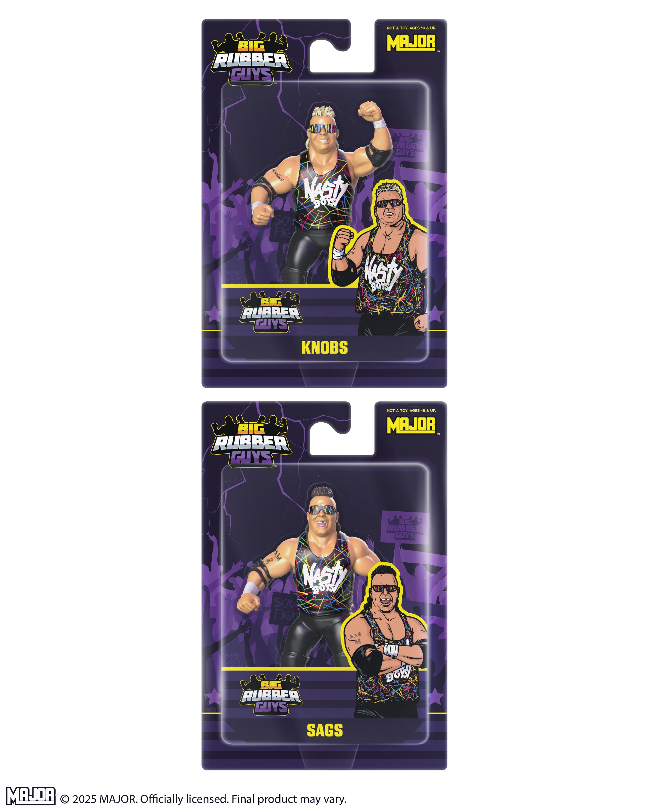 BIG RUBBER GUYS SERIES 15 Combo (FREE US SHIPPING - SHIPS IN FEBRUARY)