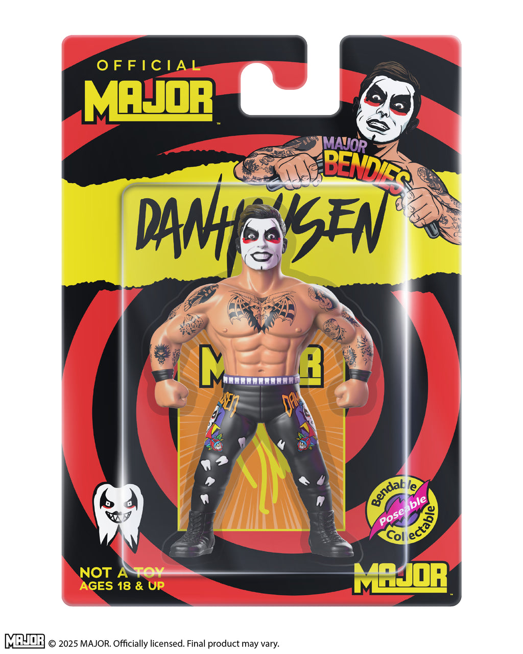 Major Bendies Danhausen (FREE US SHIPPING)